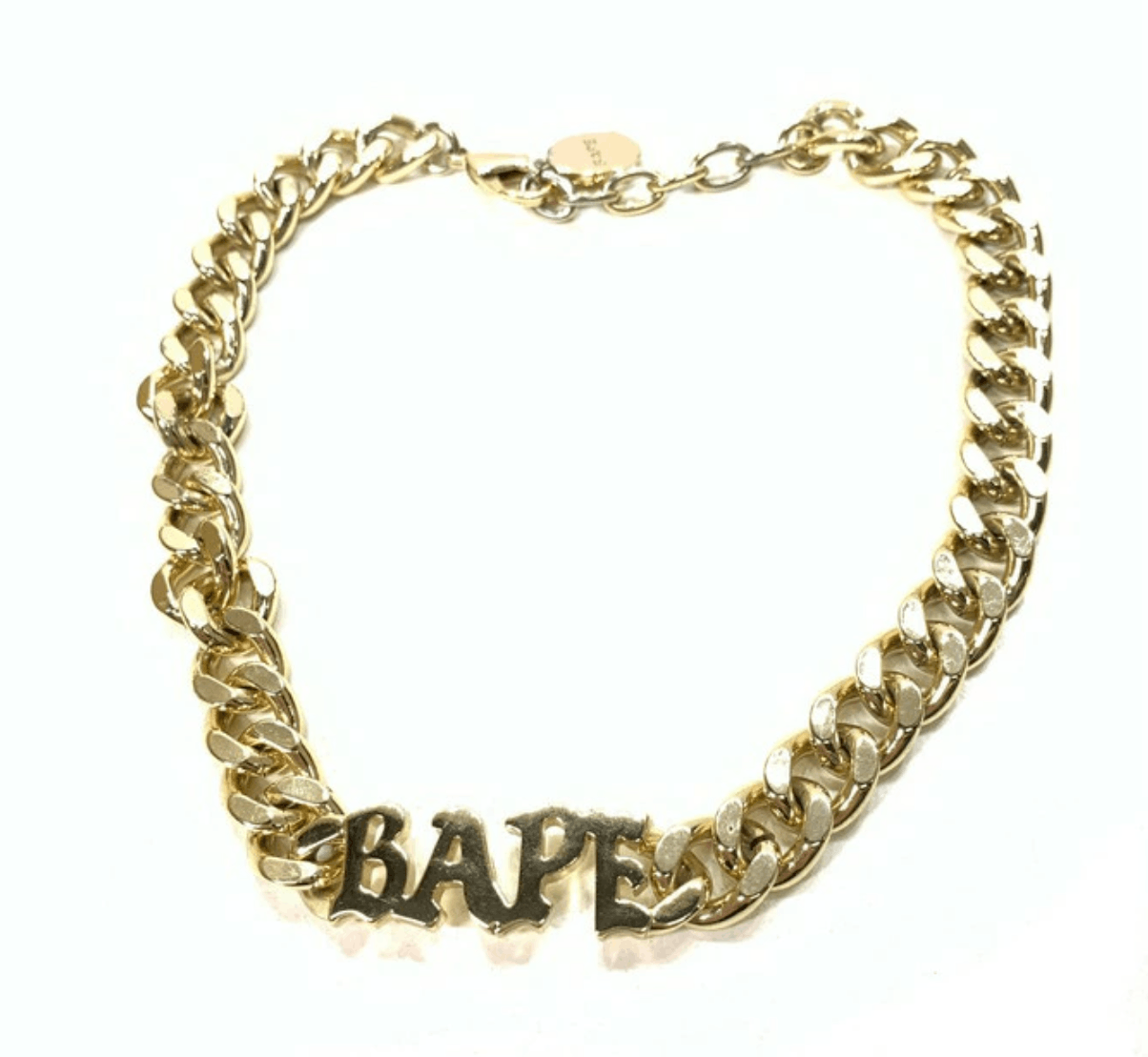 Bape Bape Gold Logo Leg Bangles Chain Size ONE SIZE - 1 Thumbnail