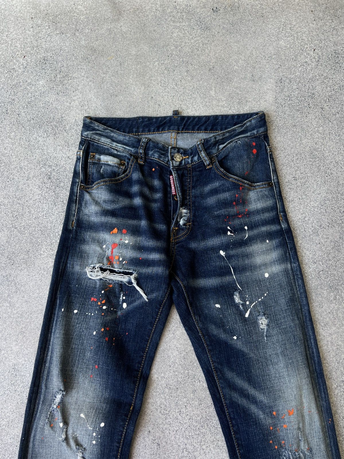 Dsquared2 × Vintage Vintage Dsquared2 Luxury skinny Jeans 44 size ( IT) Size US 32 / EU 48 - 7 Thumbnail