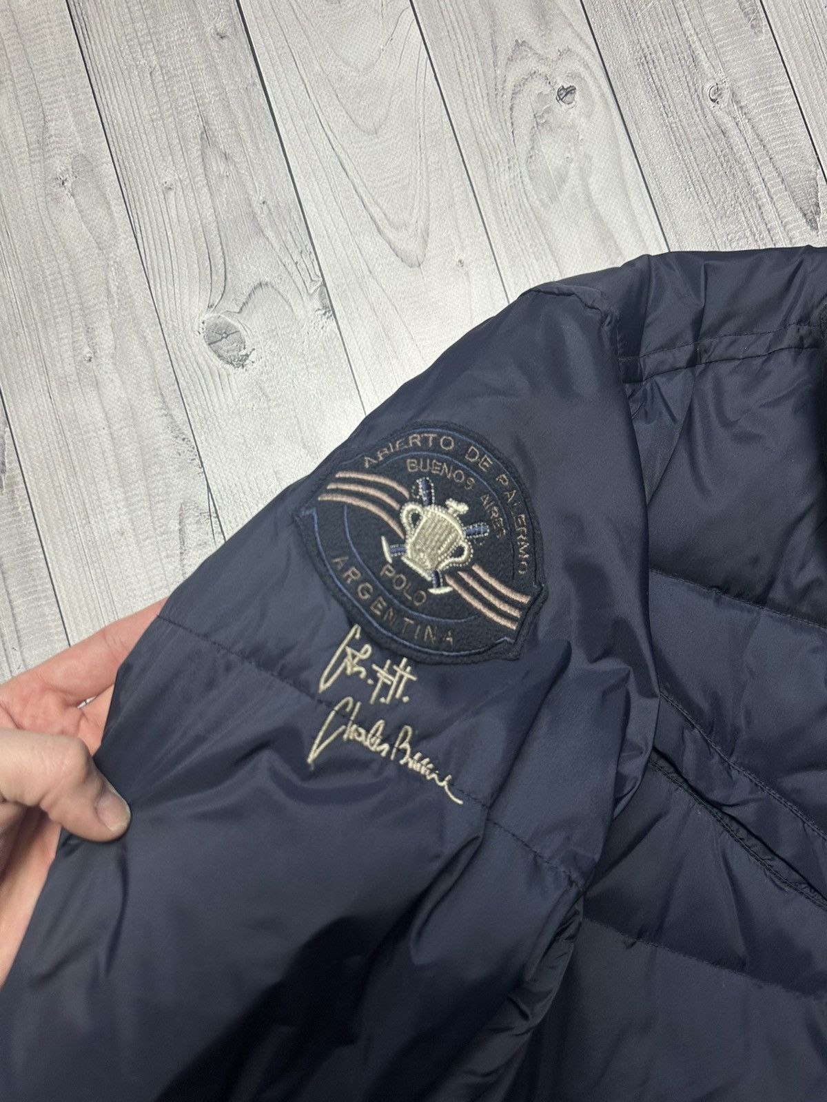 La Martina × Vintage Vintage L A Martina bomber jacket logo size XL Size US XL / EU 56 / 4 - 4 Thumbnail