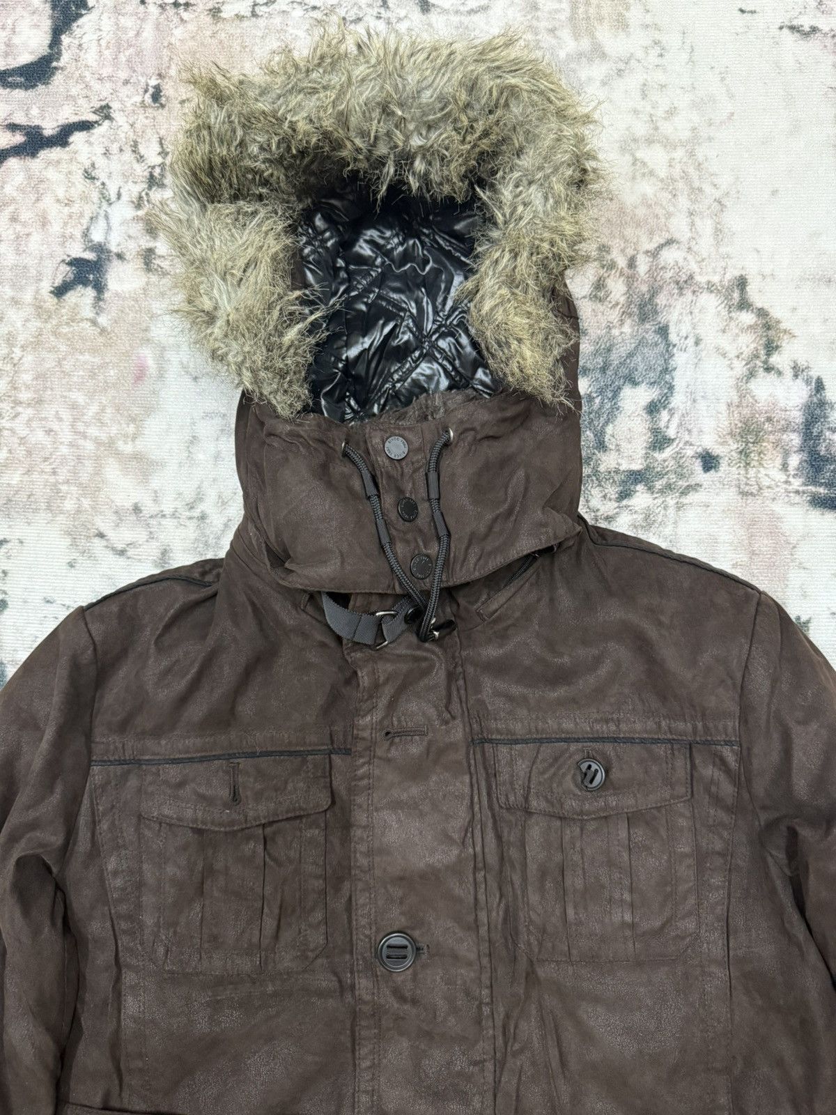 Uniqlo Uniqlo Special Edition Fur Down Jacket Cold Weather Hoodie Size US S / EU 44-46 / 1 - 4 Thumbnail