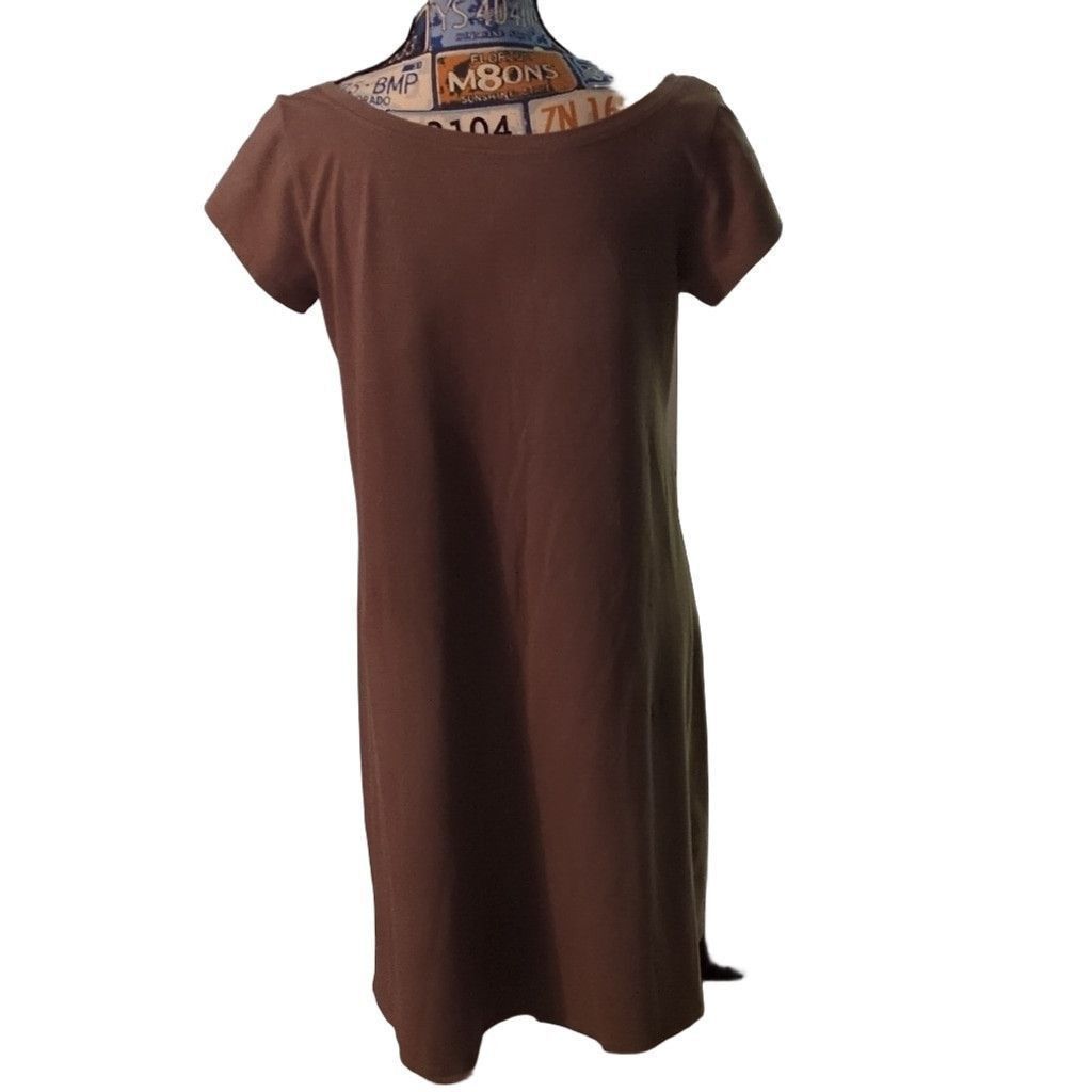 Eileen Fisher Eileen Fisher Tencel Jersey Dress Size Medium Size M / US 6-8 / IT 42-44 - 4 Thumbnail