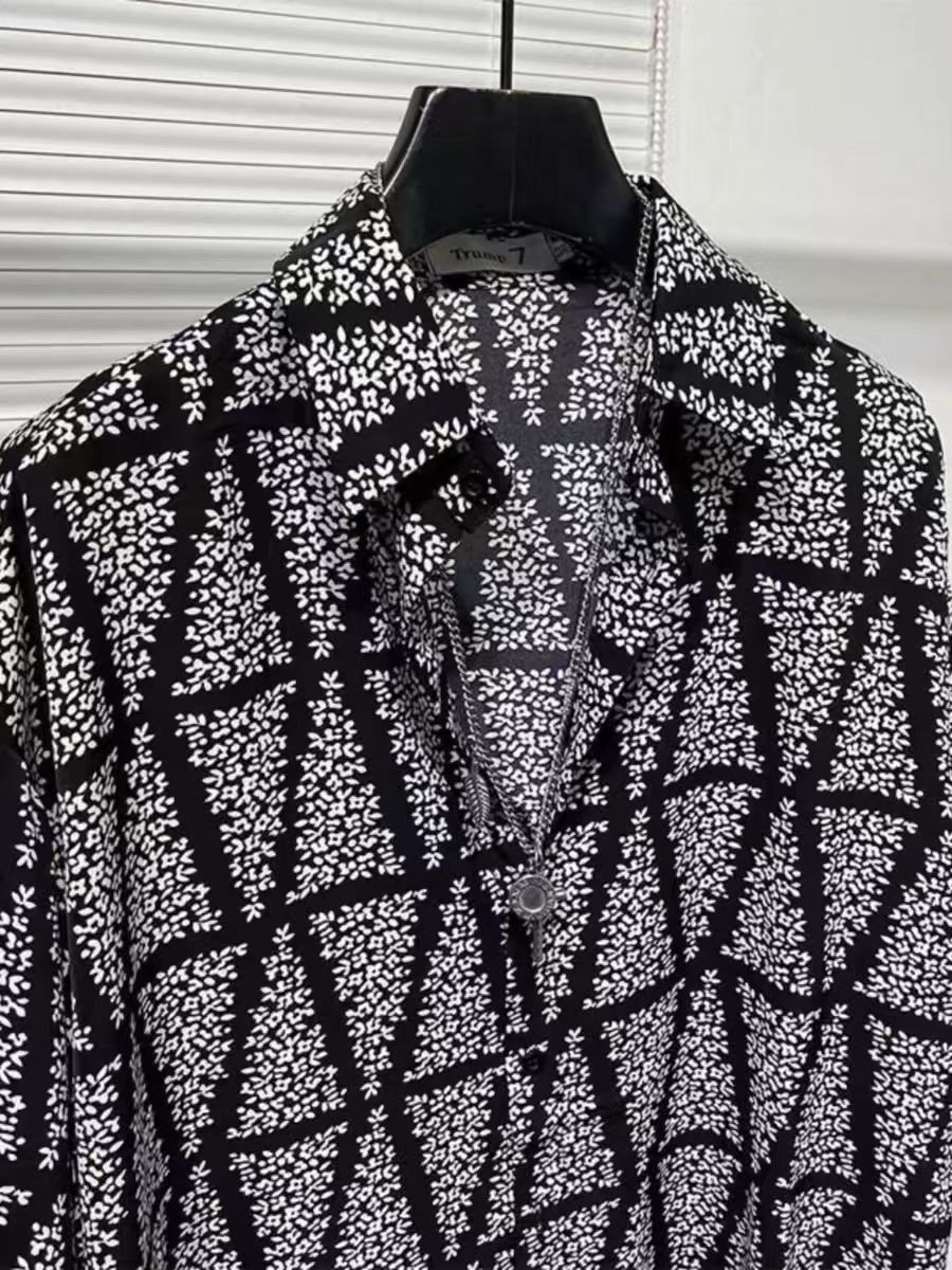 Vintage Black Loose Street Lightweight Short Sleeve Shirt Size US L / EU 52-54 / 3 - 2 Thumbnail