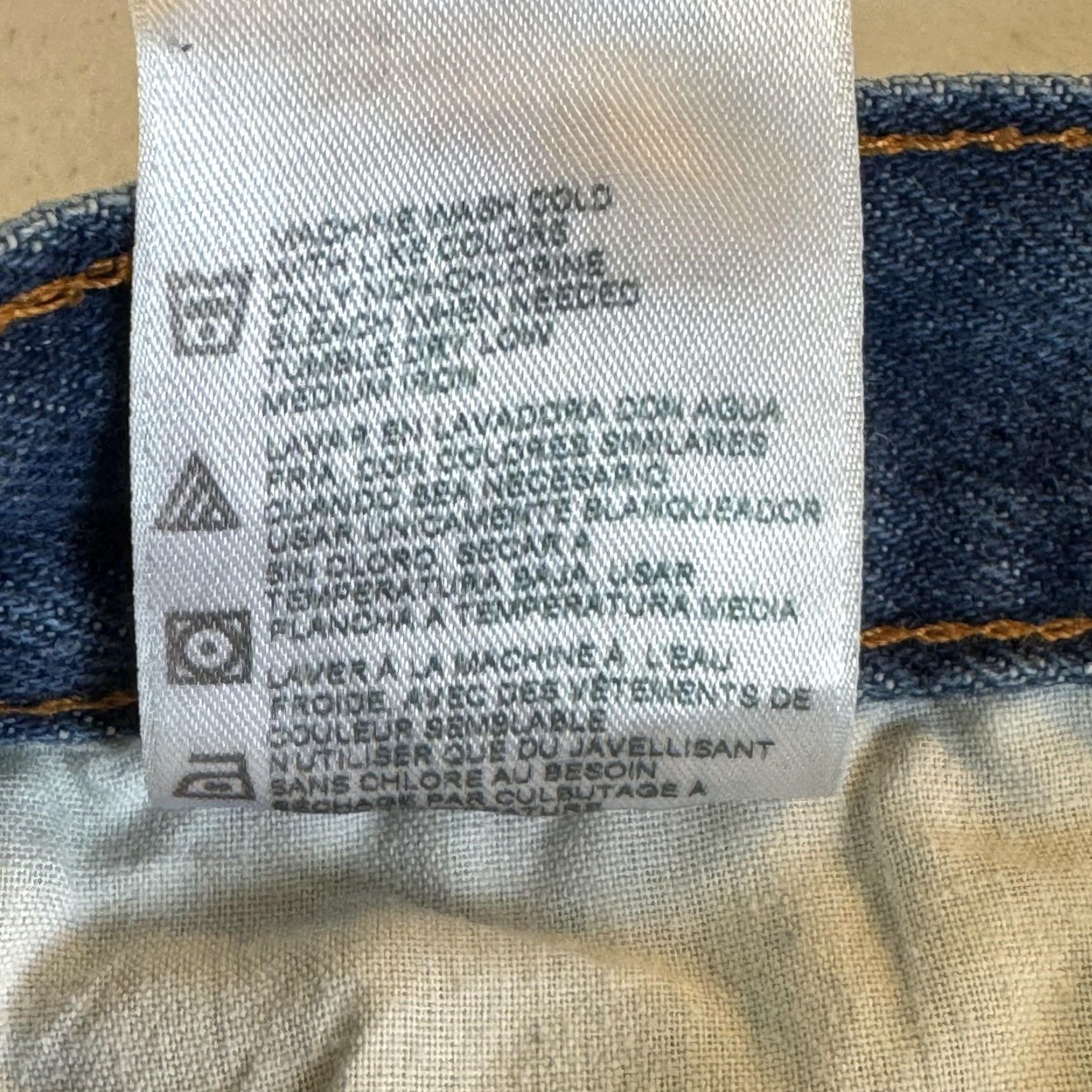 Dickies Dickies Jeans Mens 32x34 Blue Straight Leg Denim Classic Workwear 100% Cotton Vintage USA Industrial Work Jeans Mens Regular 34 Inseam Size US 32 / EU 48 - 5 Thumbnail