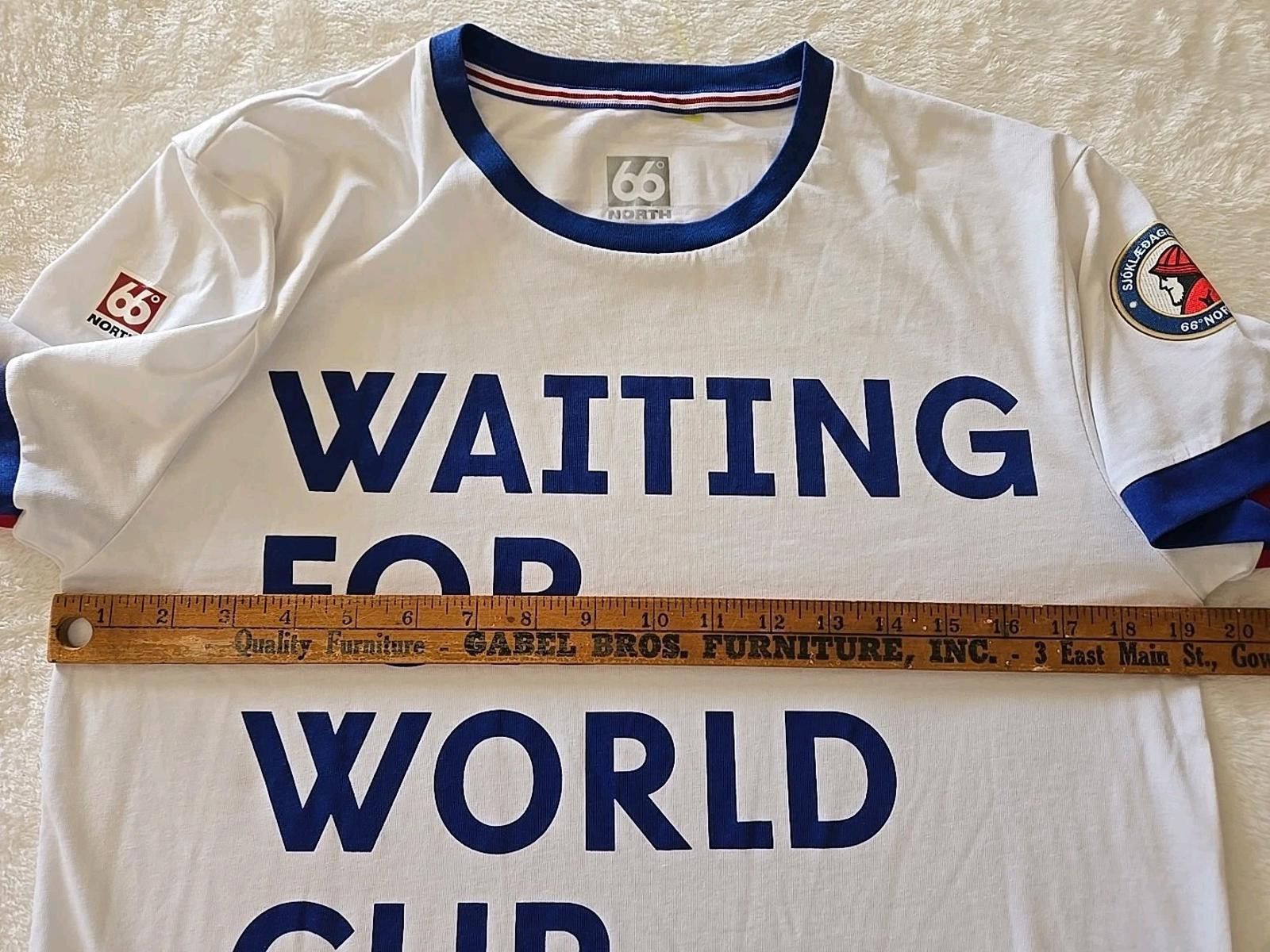 Other 66° North Soccer Team "Waiting for World Cup Since 1947" Size US S / EU 44-46 / 1 - 8 Thumbnail