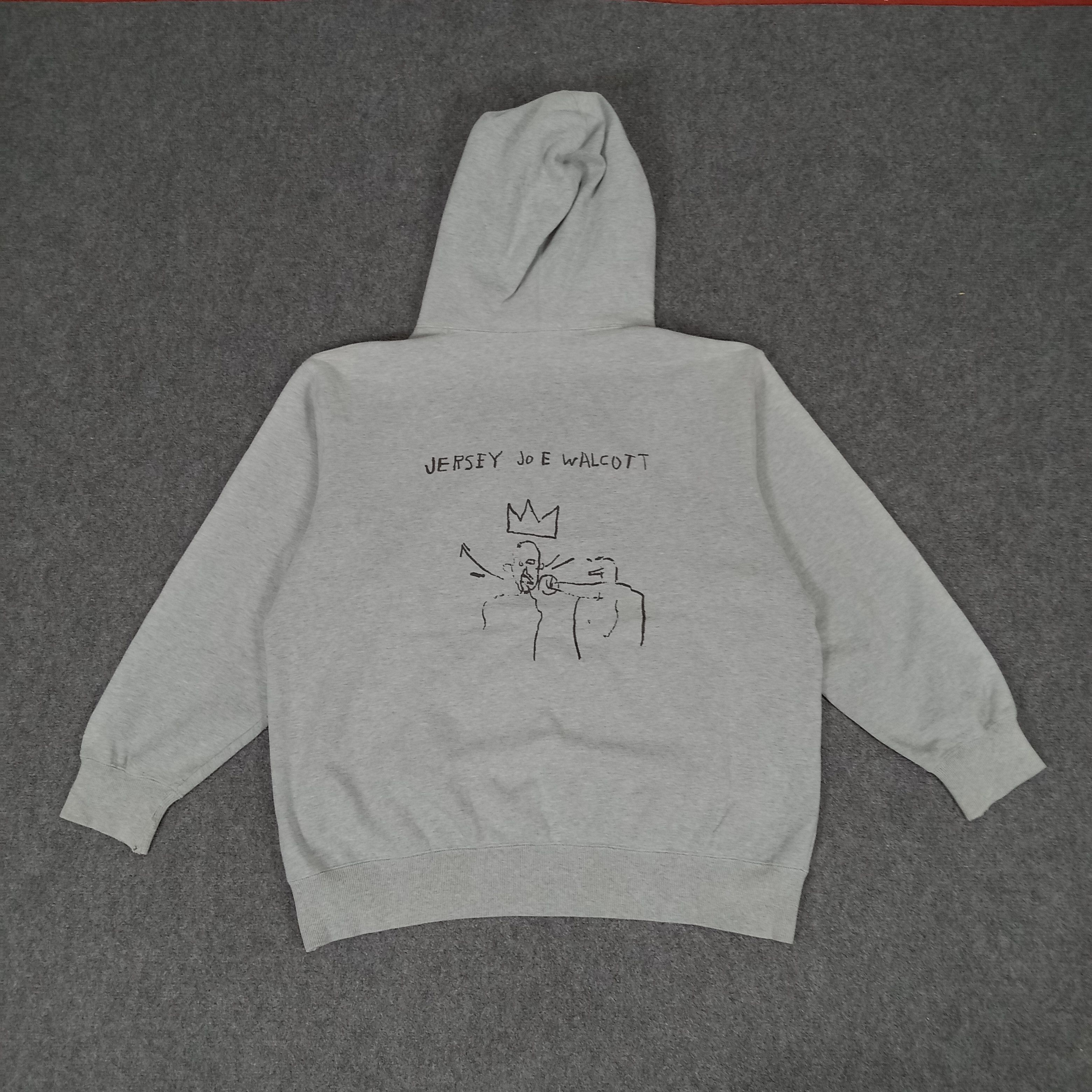 Jean-Michel Basquiat × Vintage Jeans Michel Basquiat American Designer Art Hoodies Size US XL / EU 56 / 4 - 5 Thumbnail