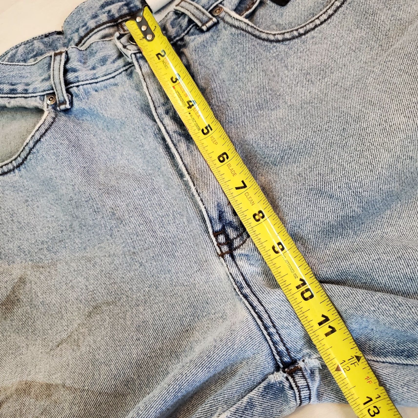 Harley Davidson VINTAGE Harley Davidson Jeans Straight 32x32 90s Denim Blue Mens Regular 5-Pocket USA Made Size US 32 / EU 48 - 6 Thumbnail