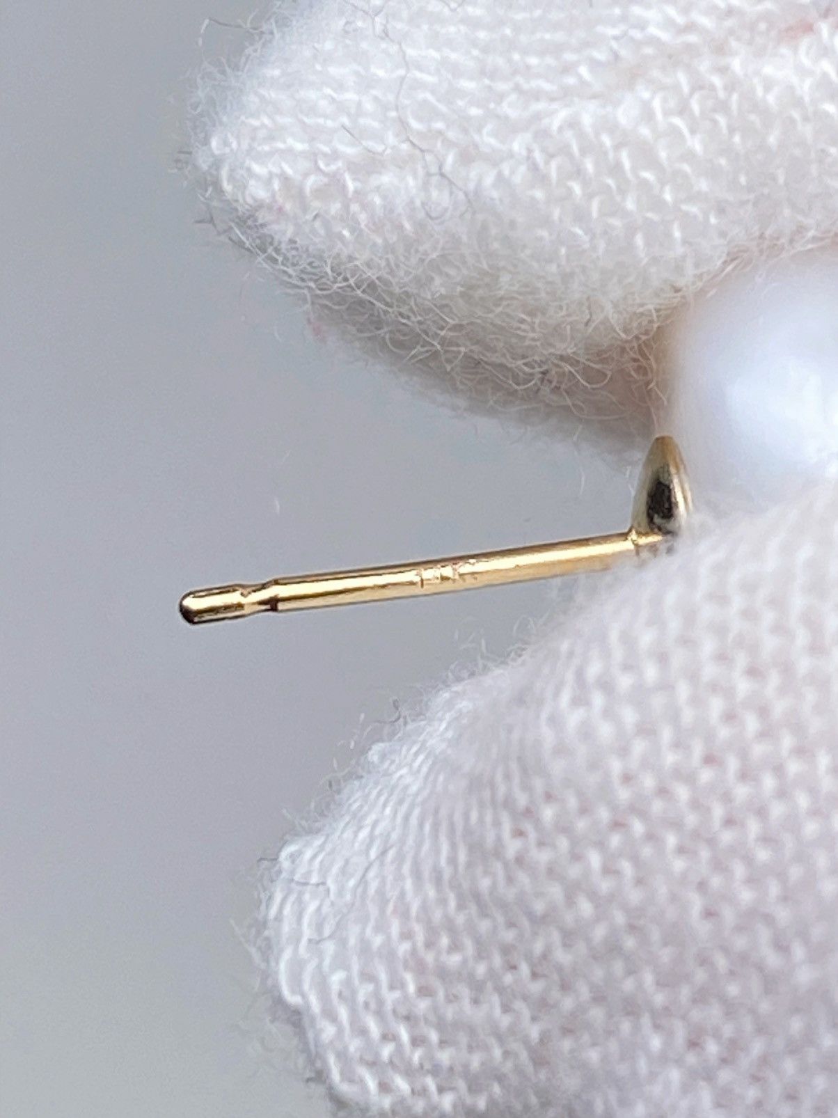 Saks Fifth Avenue Saks Fifth Avenue 14K Gold Freshwater Pearl Stud Earring Size ONE SIZE - 6 Thumbnail