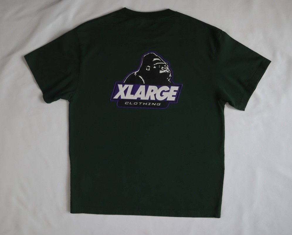 Xlarge XLARGE Gorilla Logo Tee – Forest Green / Purple Print Size US M / EU 48-50 / 2 - 6 Thumbnail