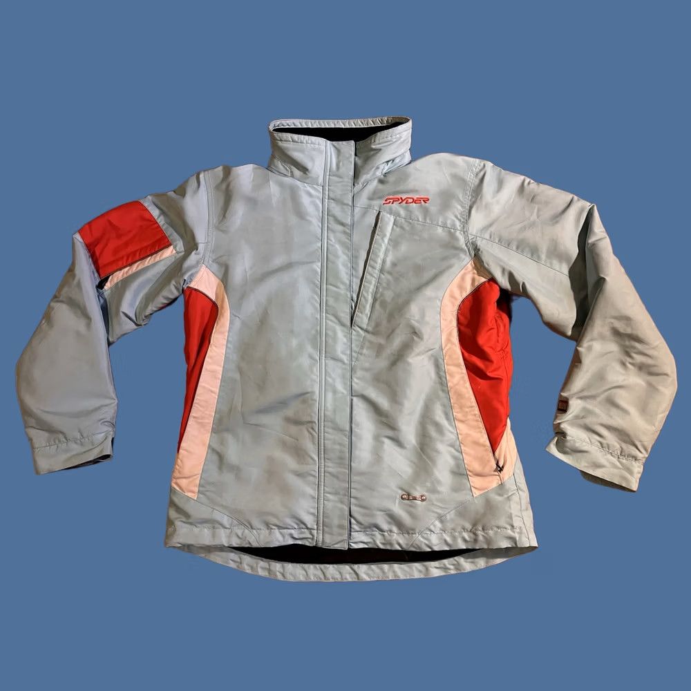 Spyder VINTAGE Spyder Xscap 3 In 1 Zip Out Fleece Lining XT Ski Jacket Ladies 14 Blue Size XL / US 12-14 / IT 48-50 - 1 Thumbnail