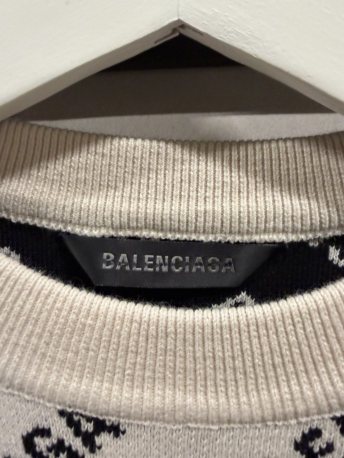 Balenciaga Balenciaga All over sweater NEW 1550$ Size US XS / EU 42 / 0 - 5 Thumbnail