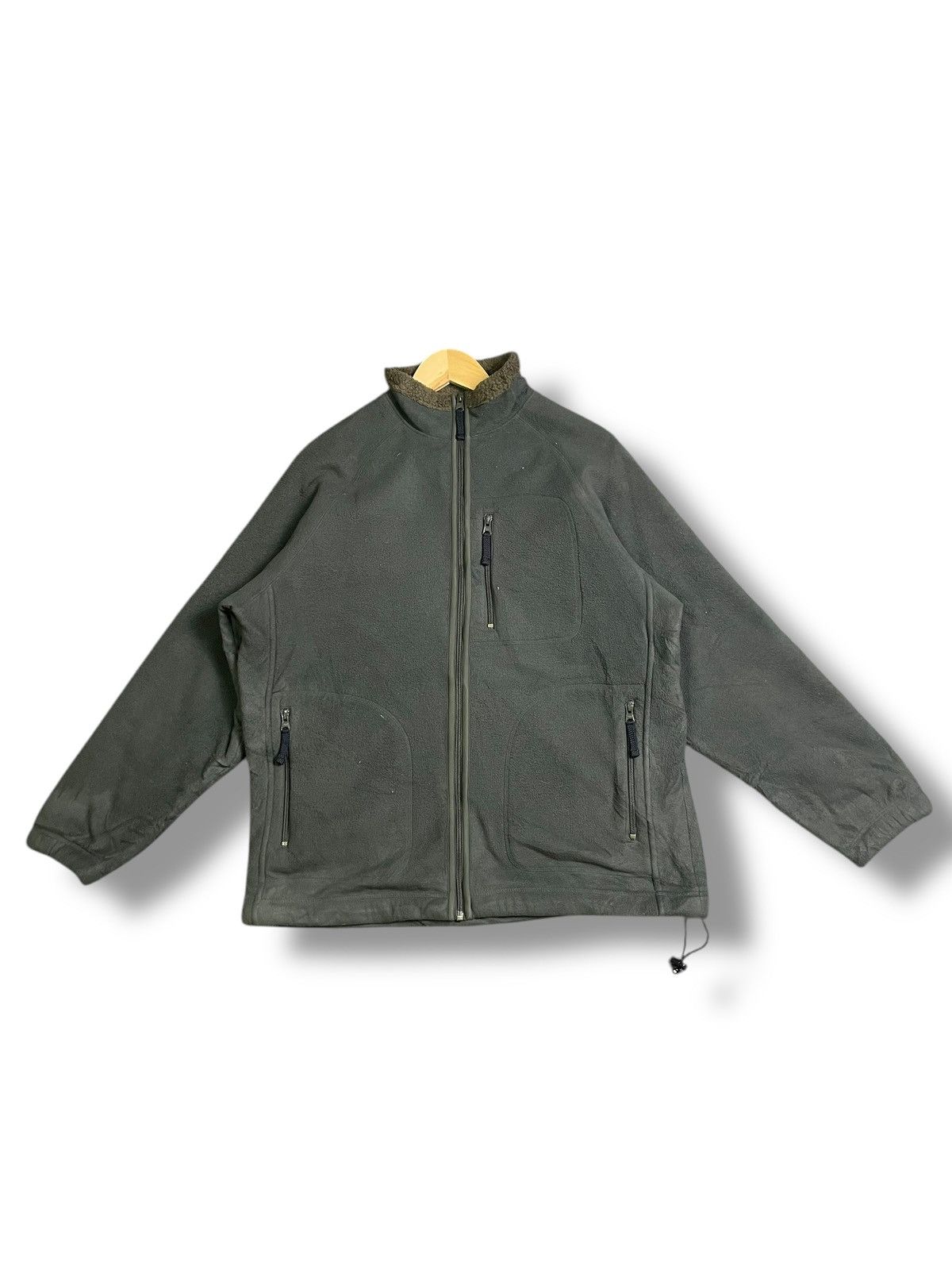 Japanese Brand × Uniqlo × Vintage Uniqlo Fleece Full-Zip Jacket (39) Size US L / EU 52-54 / 3 - 1 Thumbnail
