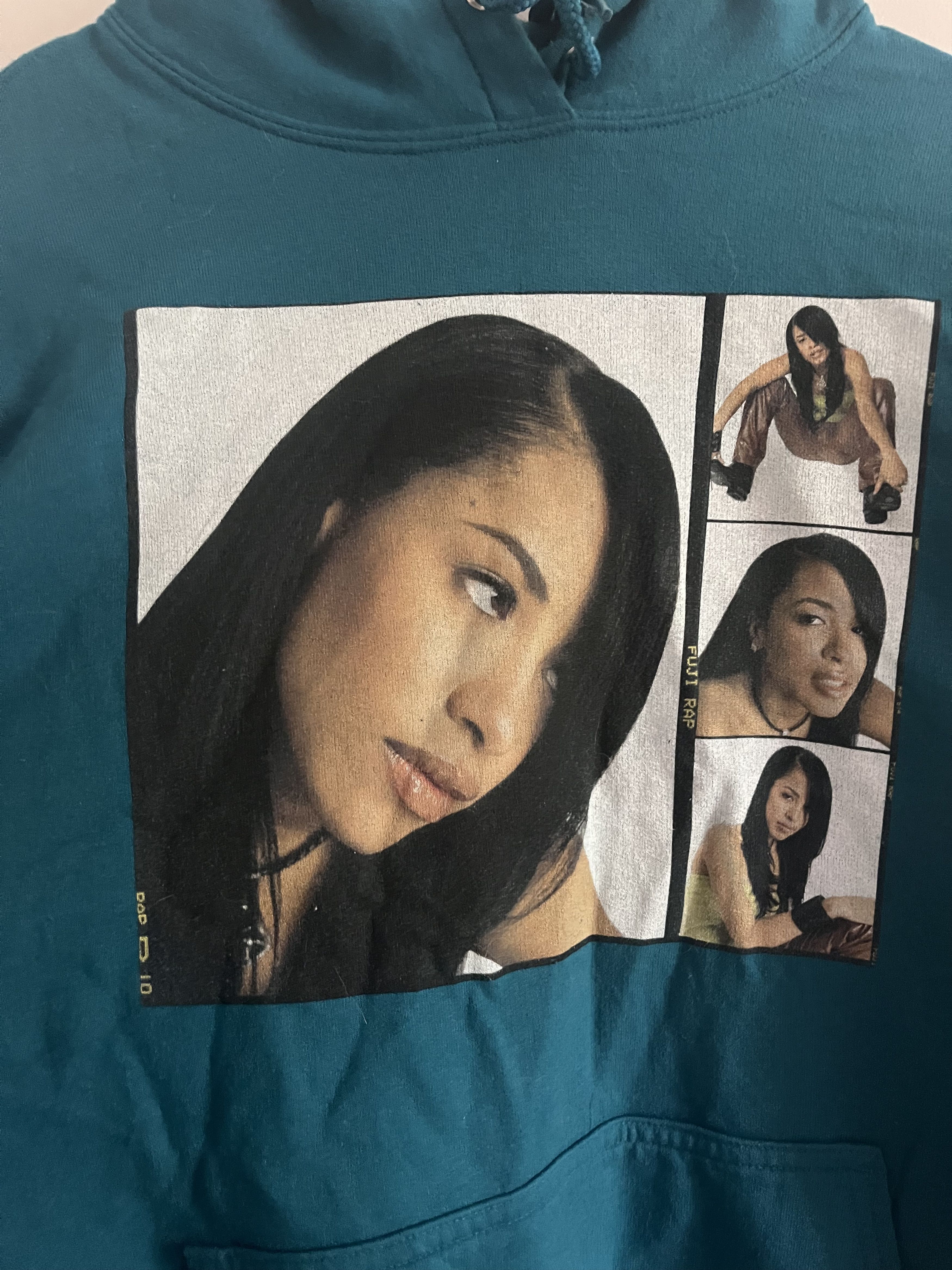 Daily Bread Daily Bread - George Lange - Aaliyah, Teal Hoodie Size US L / EU 52-54 / 3 - 2 Thumbnail