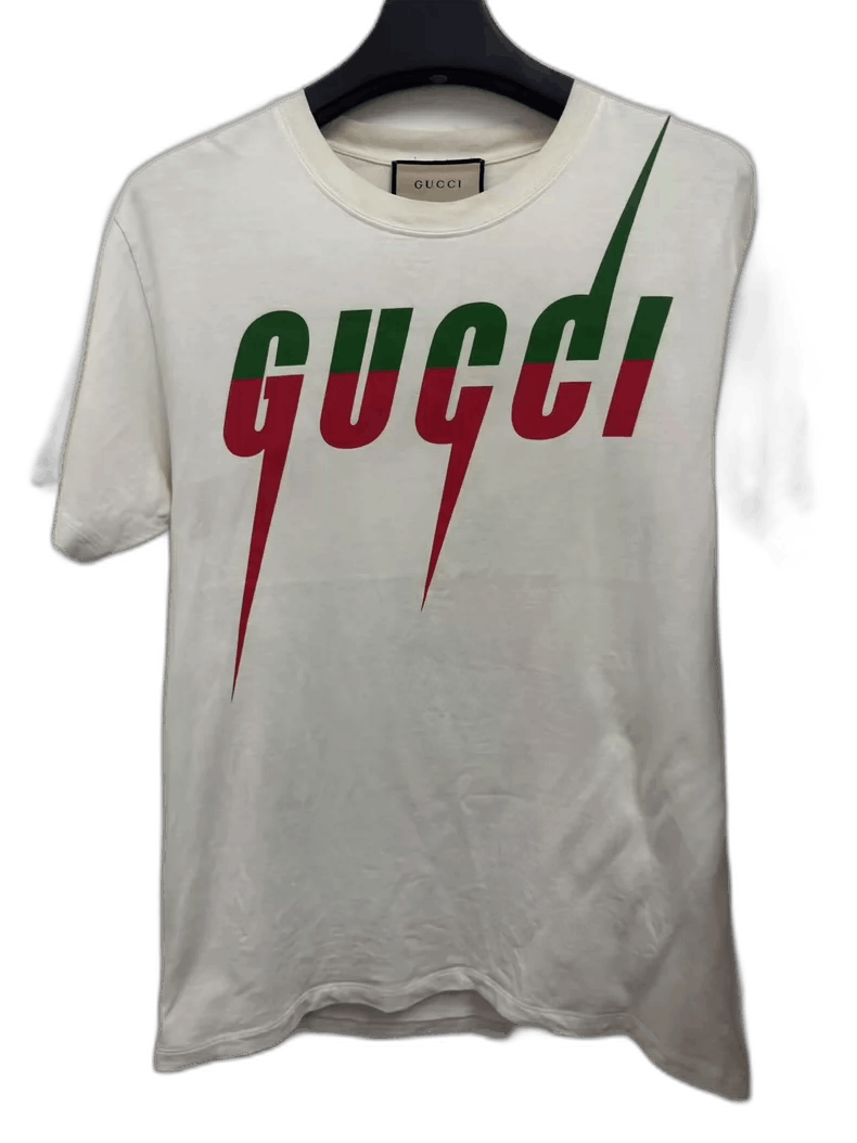 Gucci Gucci Lightning Graphic Short Sleeve Shirt-2506 Size US XS / EU 42 / 0 - 1 Thumbnail