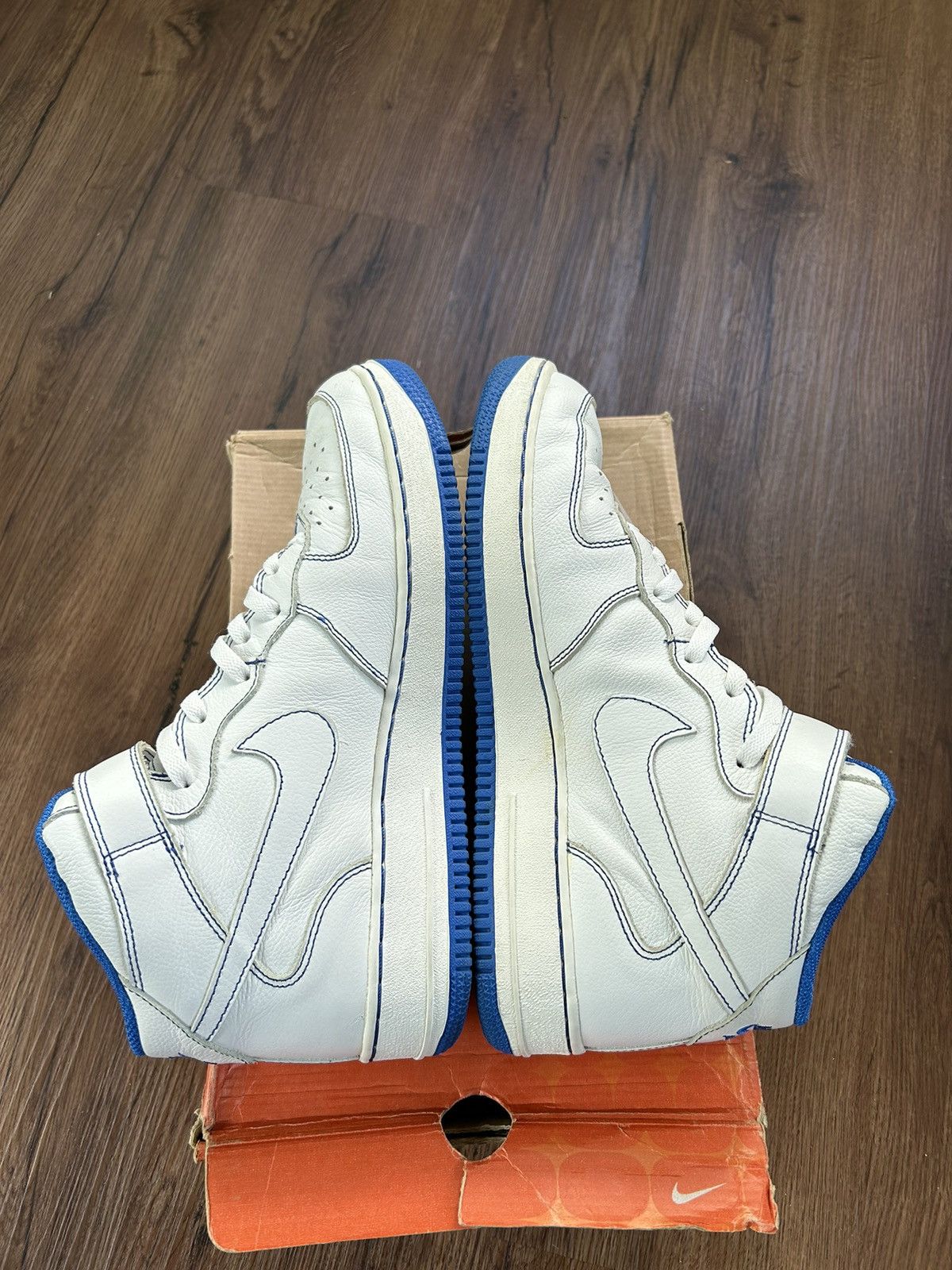 Nike Nike Air Force 1 Mid “Royal Blue” 2002 Size US 10 / EU 43 - 3 Thumbnail
