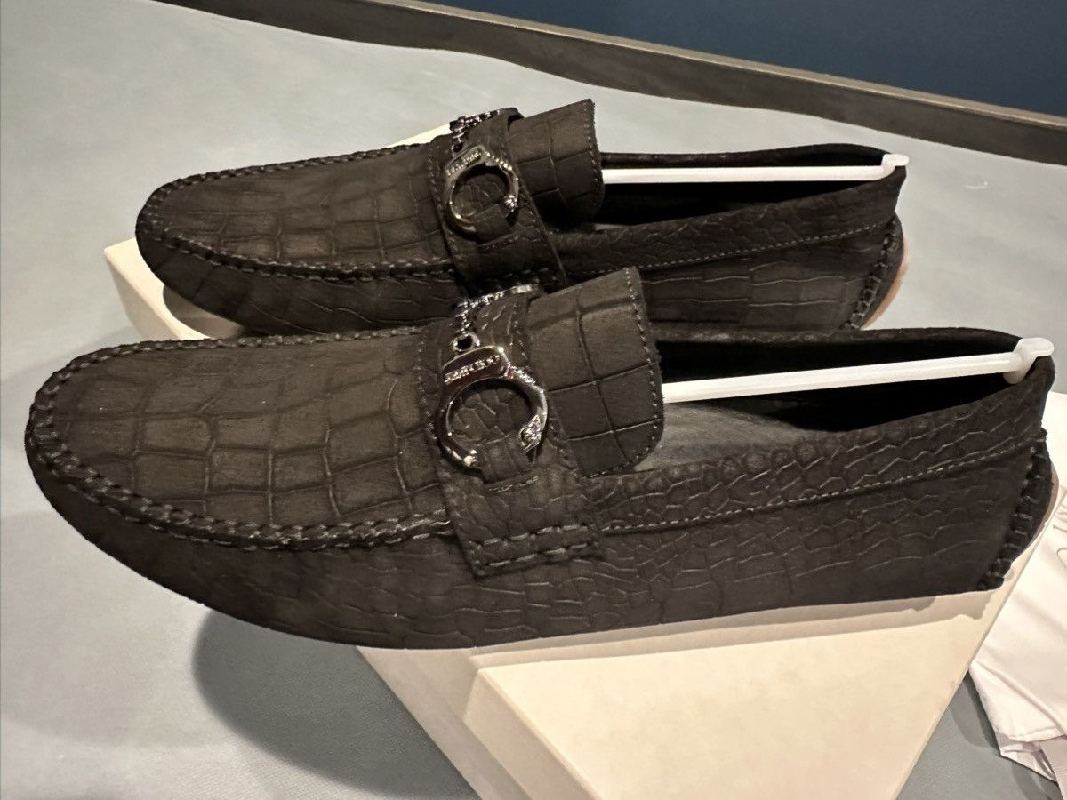 Jimmy Choo Jimmy choo brogan men’s croc embossed loafers size 12/45 Size US 12 / EU 45 - 3 Thumbnail