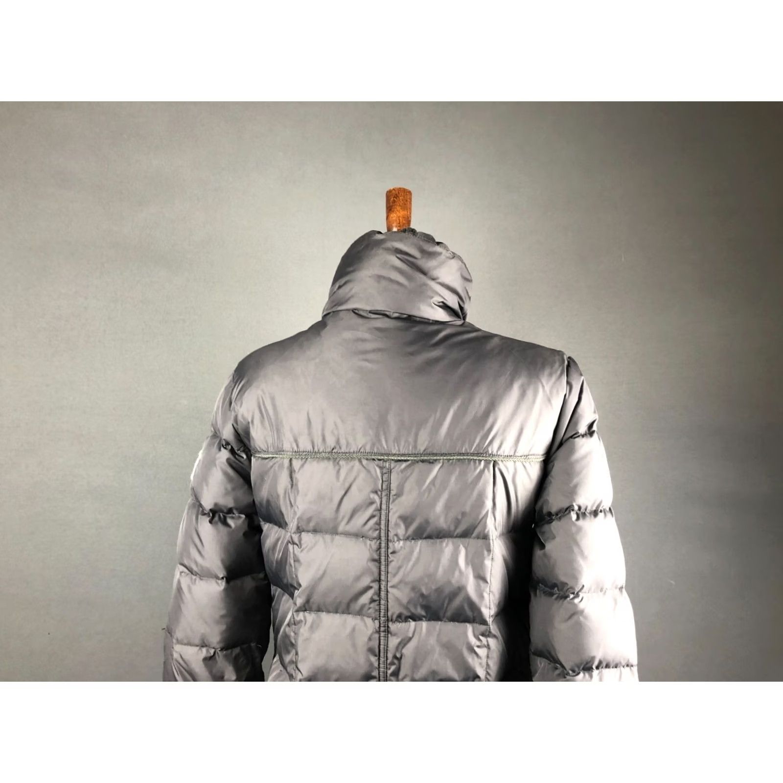 La Martina LA MARTINA Jacket Womens L Gray Women Quilted Full Zip Down Size Dark Nylon Size L / US 10 / IT 46 - 4 Thumbnail