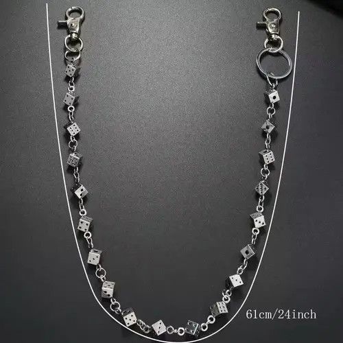 Jewelry Punk Wallet Dice Chain Size ONE SIZE - 7 Thumbnail