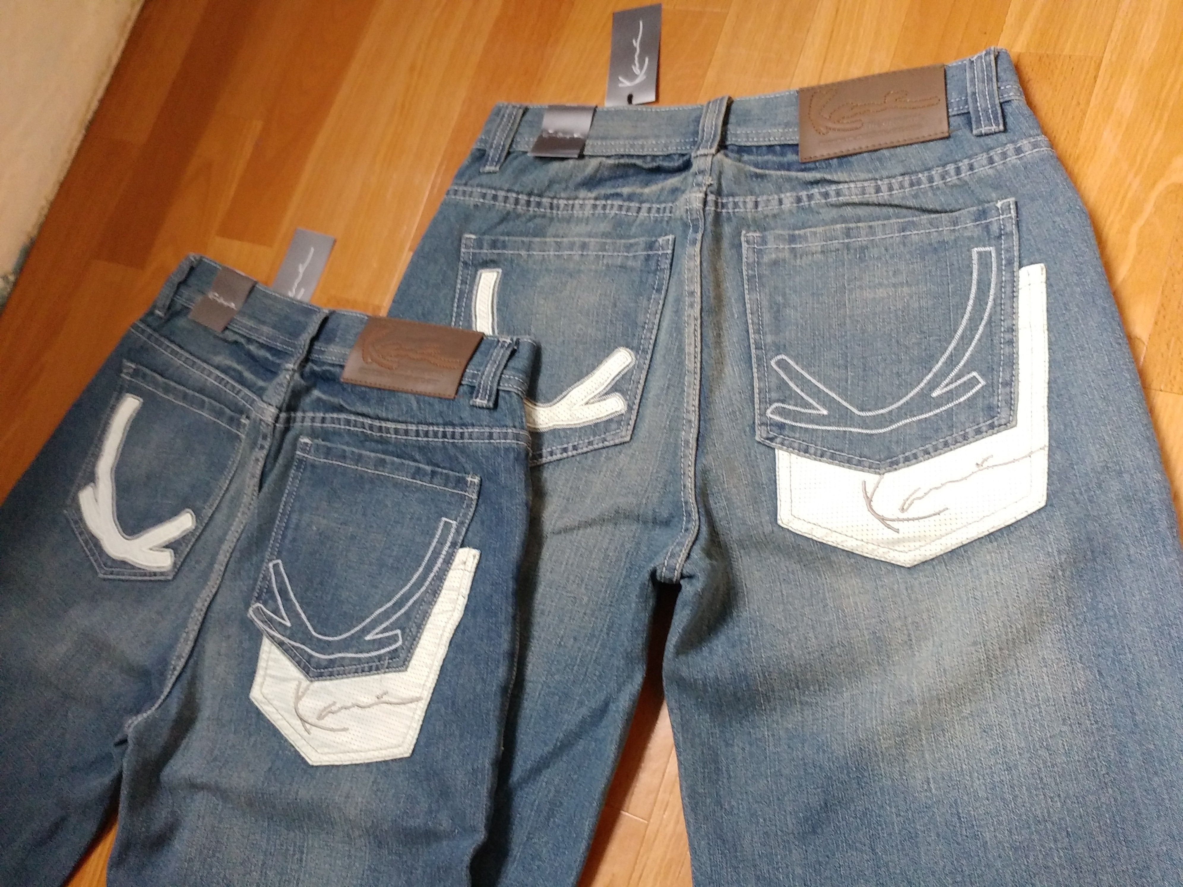 Karl Kani KARL KANI shorts, vintage hip hop baggy jeans, 90s size W 30 Size US 30 / EU 46 - 5 Thumbnail