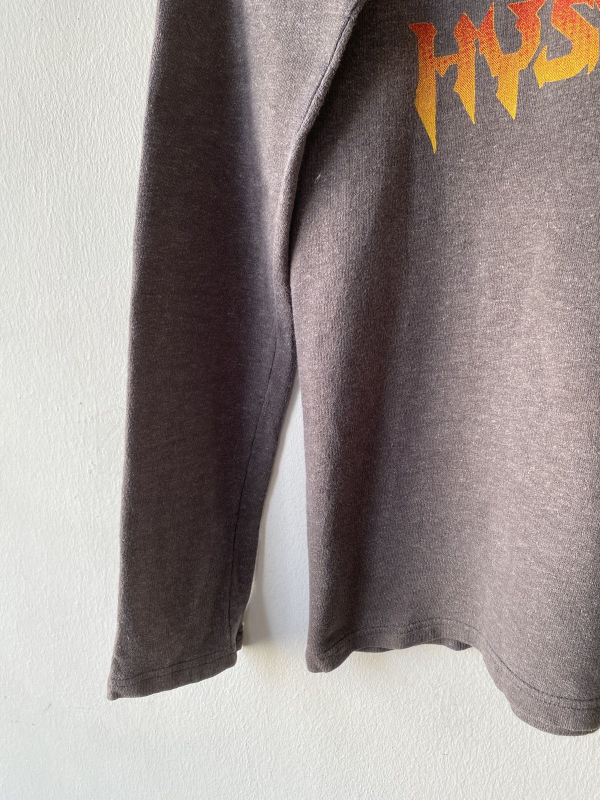 Hysteric Glamour × Japanese Brand Hysteric Glamour Electric Grey Faded Long Sleeve Shirt Size US S / EU 44-46 / 1 - 8 Thumbnail