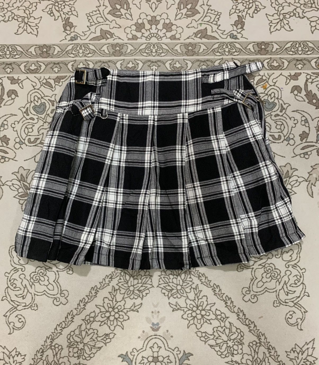 If Six Was Nine MAD PUNKS GIRLS TARTAN SKIRT Size 26" / US 2 / IT 38 - 8 Thumbnail