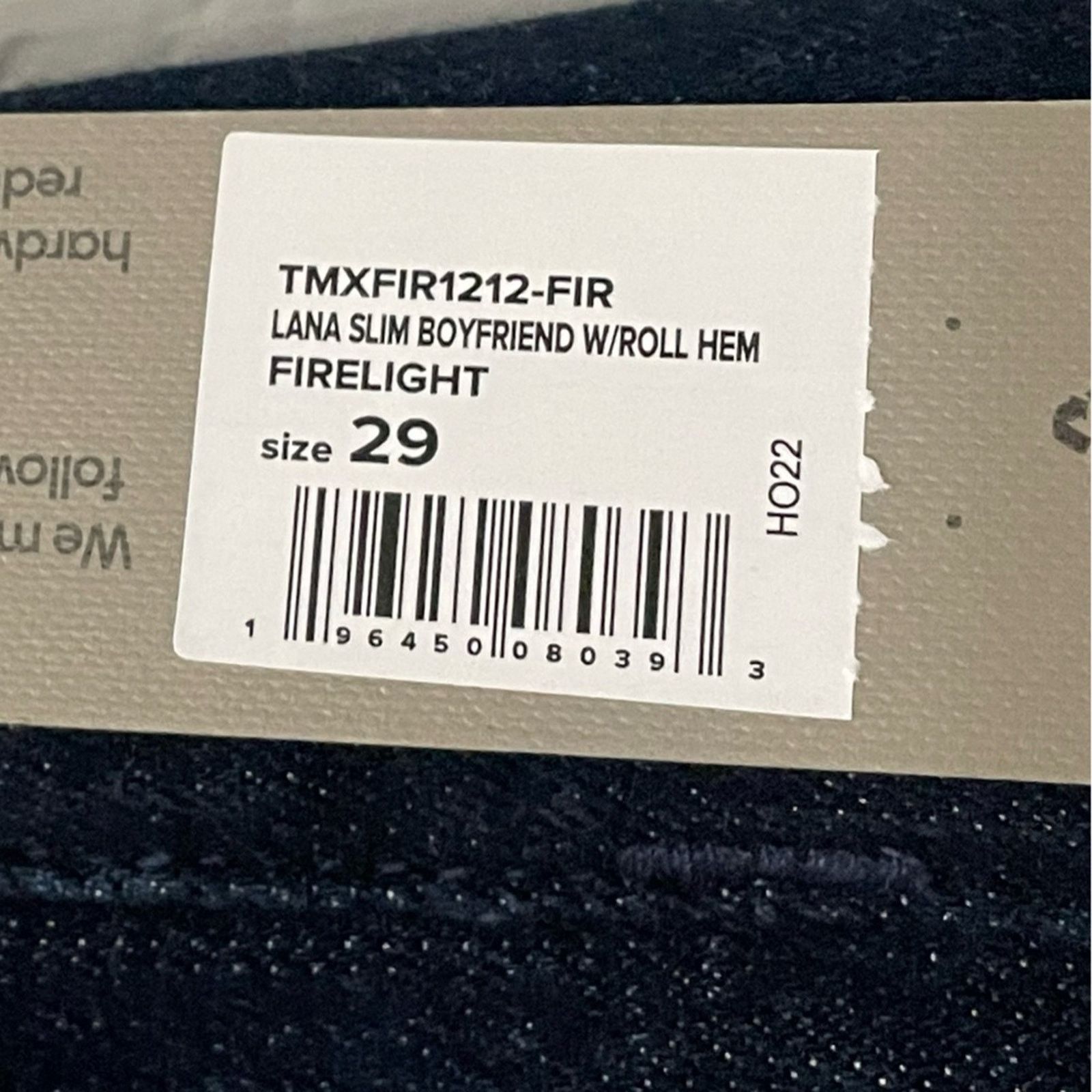 Hudson HUDSON JEANS Lana Slim Boyfriend Hem Roll - Size 29 Size 29" - 2 Thumbnail