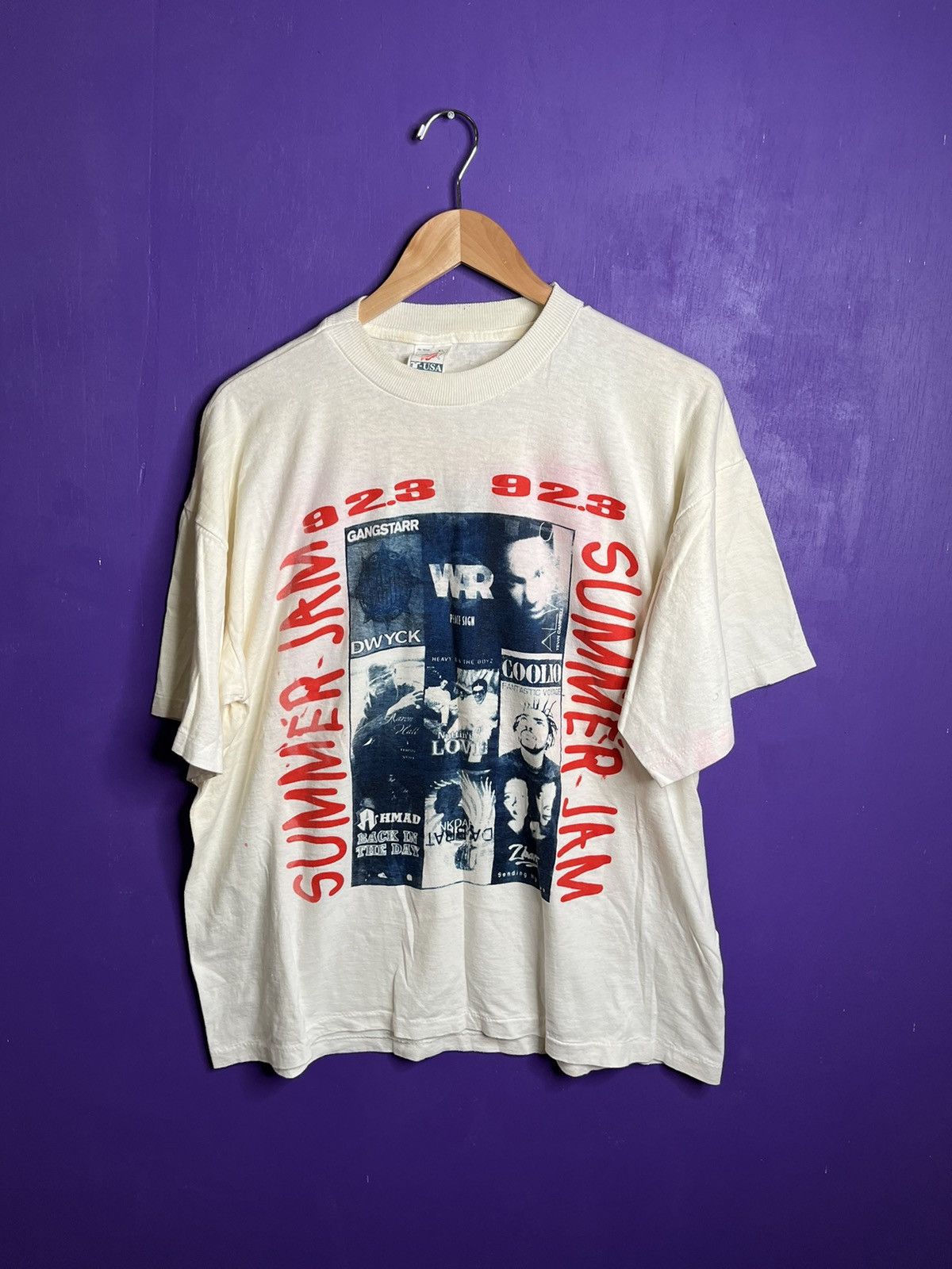 Band Tees × Vintage Vintage 1994 Summer Jam hip hop festival t-shirt Size US XL / EU 56 / 4 - 1 Thumbnail