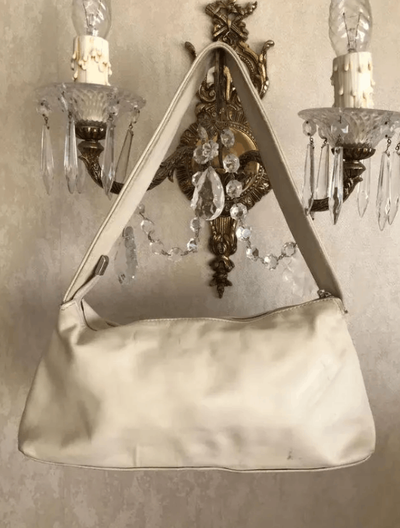 Melissa 90s Vintage Cream Beige Leather handbag by Melissa Size ONE SIZE - 5 Thumbnail