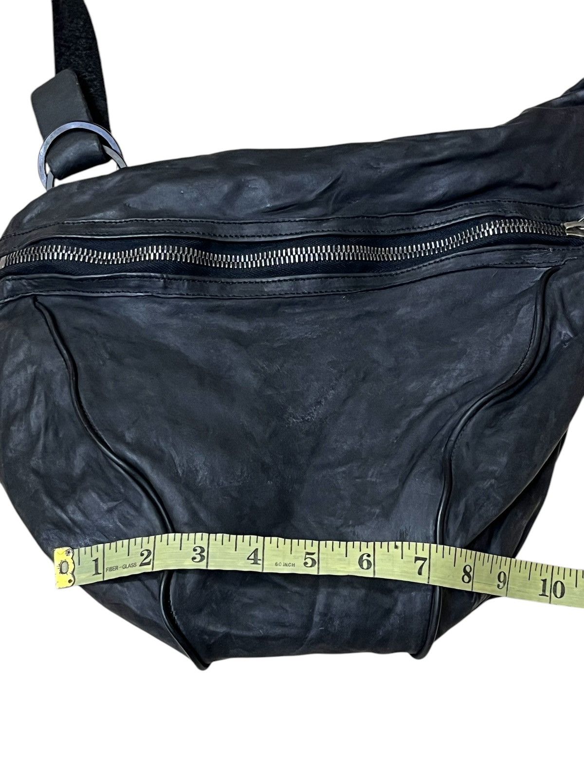 Isamu Katayama Backlash ISAMU KATAYAMA BACKLASH BLACK LEATHER COWHIDE SHOULDER BAG Size ONE SIZE - 17 Thumbnail