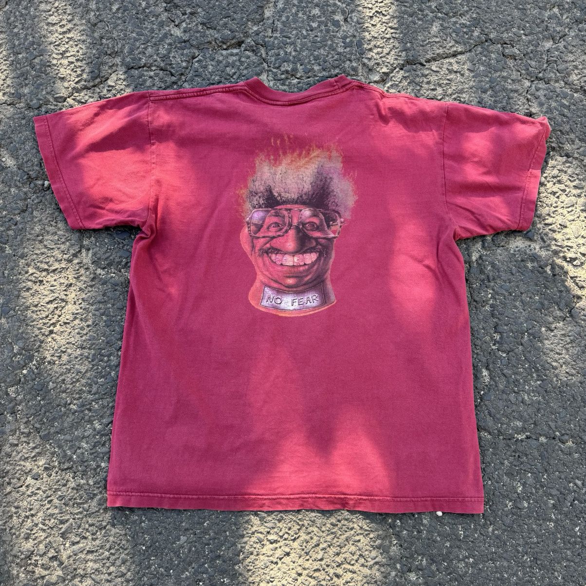 No Fear Vintage No Fear Red Washed Tee Made in USA Y2K jnco swag 90s Size US M / EU 48-50 / 2 - 6 Thumbnail