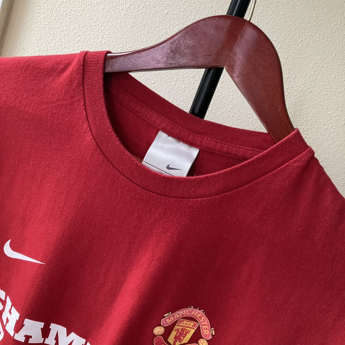 Nike 00s Nike Manchester United Blokcore Vintage T Shirt Casual Size US XL / EU 56 / 4 - 2 Thumbnail