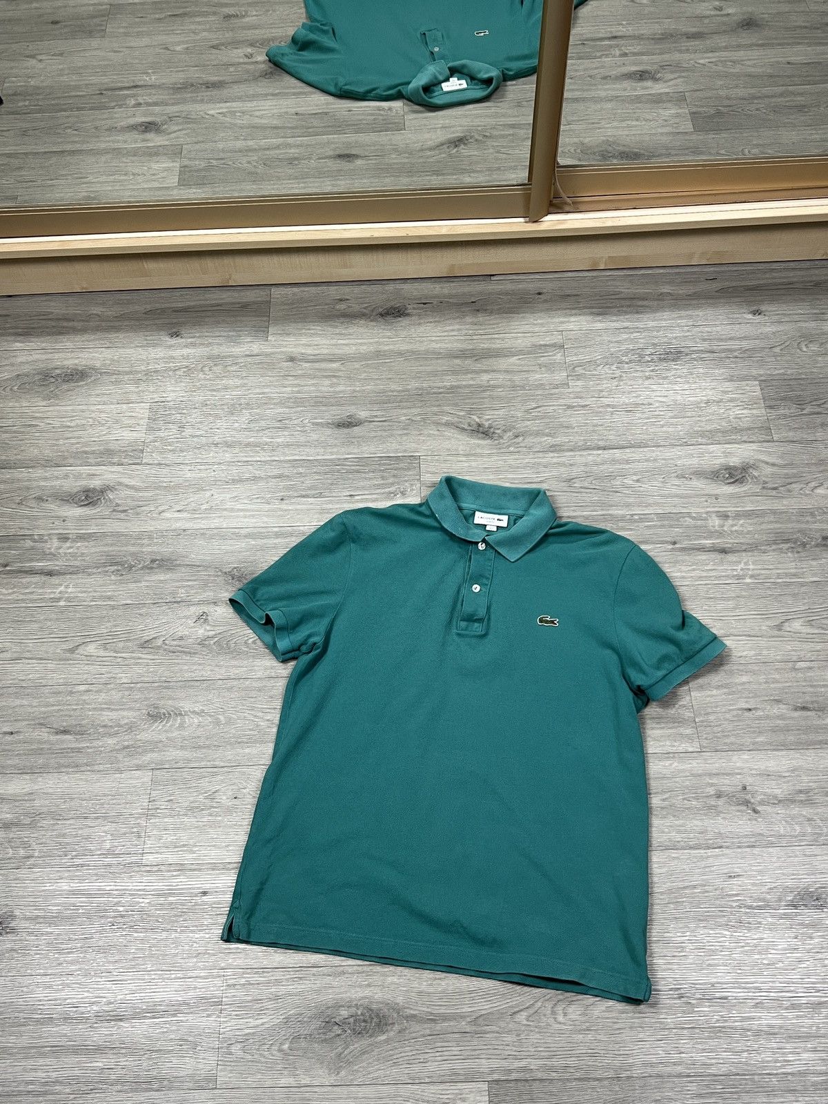 Lacoste Lacoste Men's Green Short Sleeve Polo Shirt Size 5 Large Size US L / EU 52-54 / 3 - 1 Thumbnail