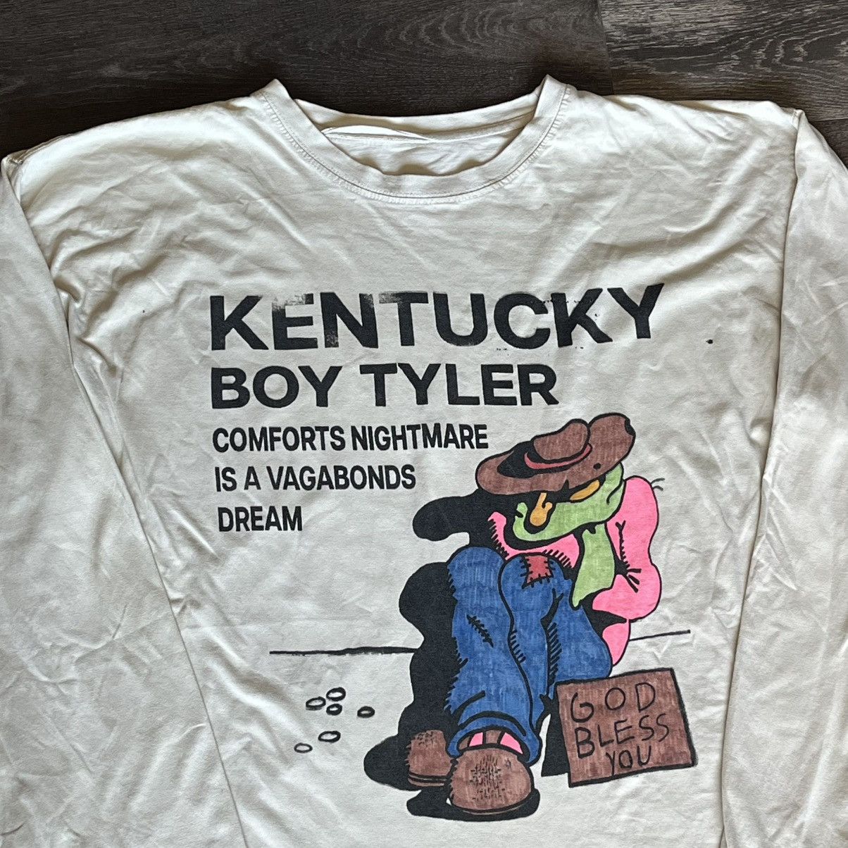 Kentucky Boy Tyler Kentucky Boy Tyler Vagabond Revived Longsleeve Tee Vintage Size US XXL / EU 58 / 5 - 3 Thumbnail