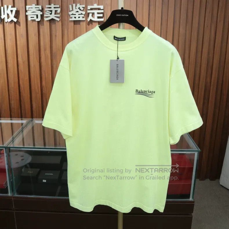 Balenciaga Balenciaga Men's Short Sleeve Size US S / EU 44-46 / 1 - 1 Thumbnail
