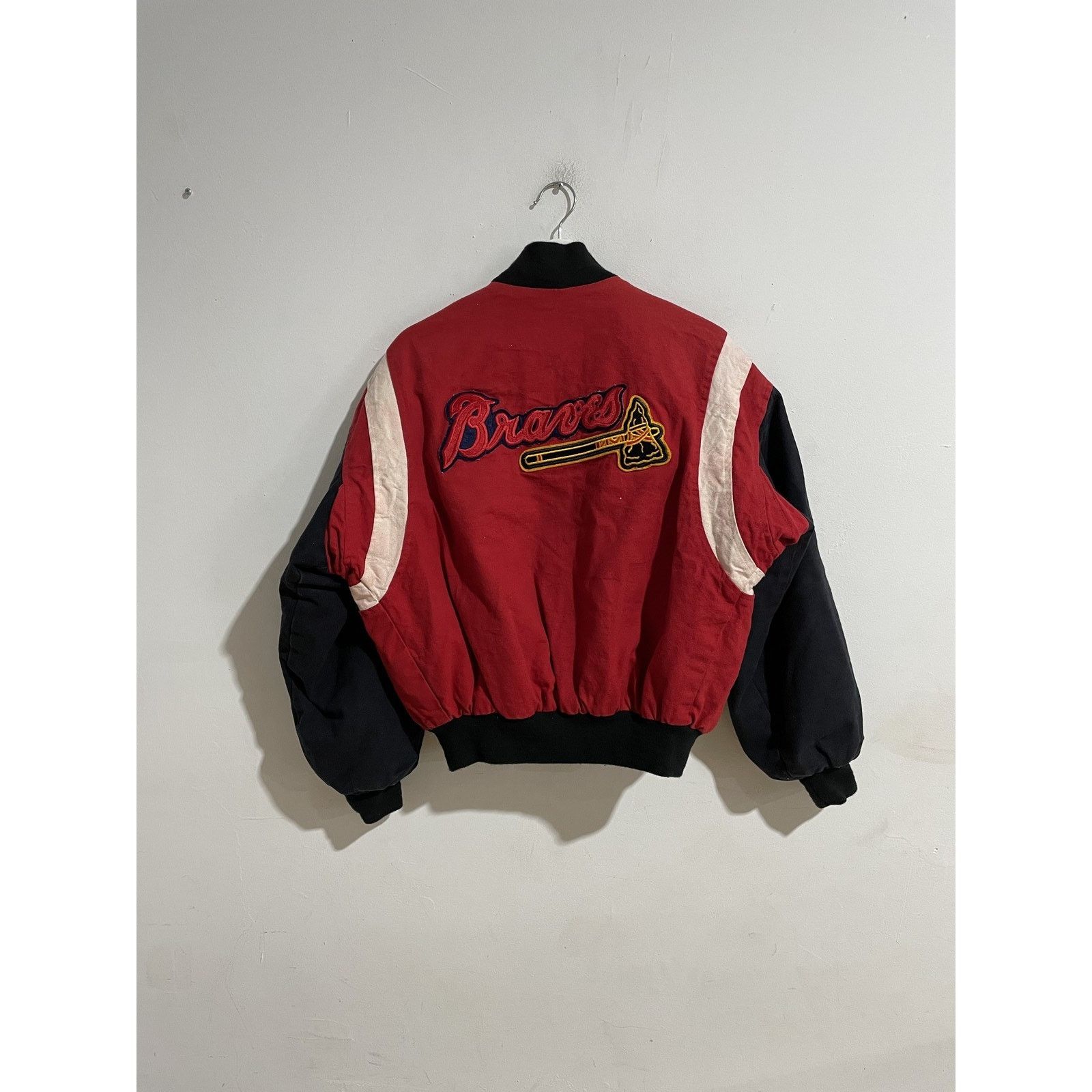 MLB VINTAGE MLB BRAVES VARSITY JACKET SIZE LARGE Size US L / EU 52-54 / 3 - 2 Thumbnail