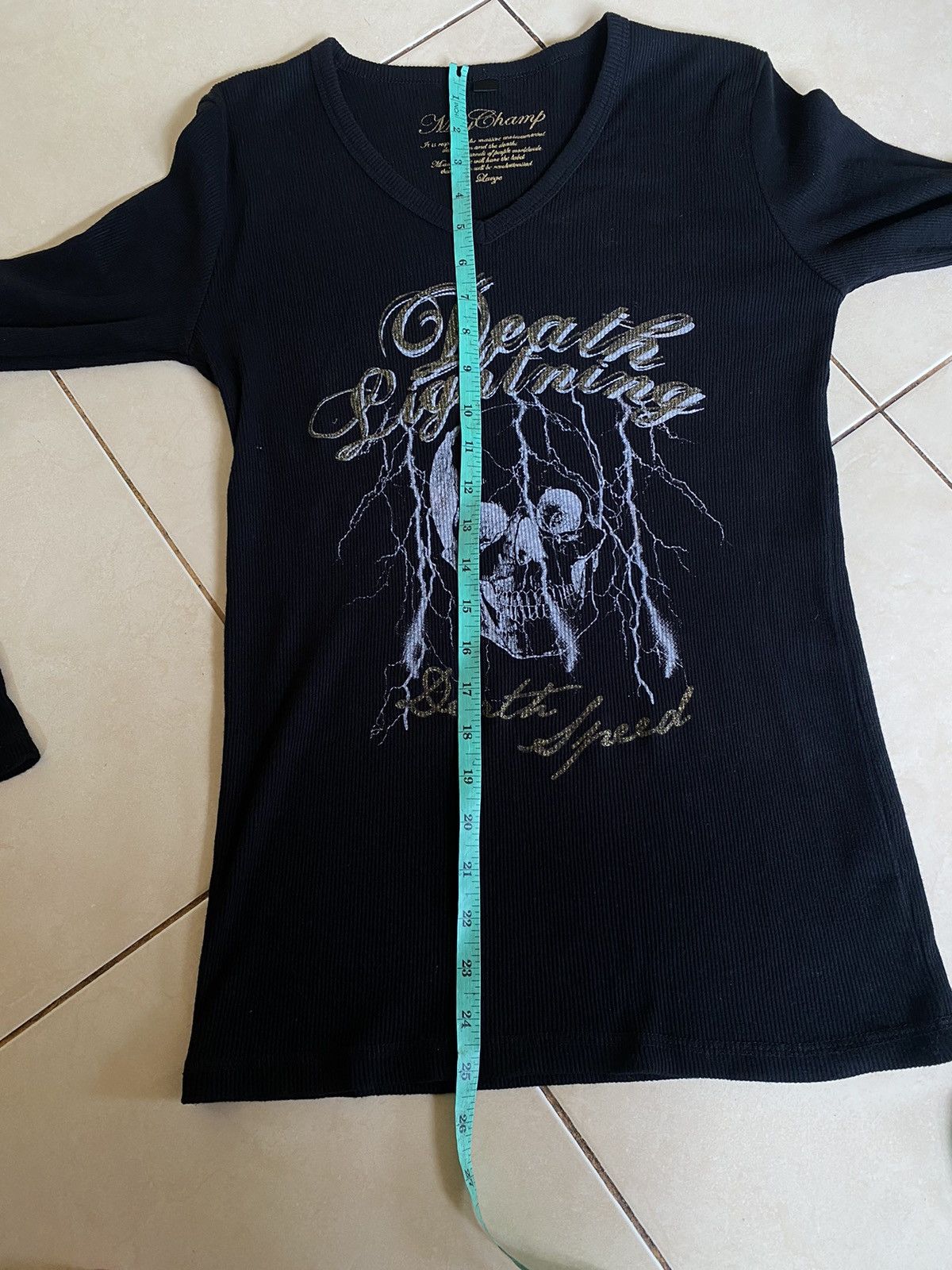 Hysteric Glamour Y2k May champ skull long sleeve Size L / US 10 / IT 46 - 6 Thumbnail