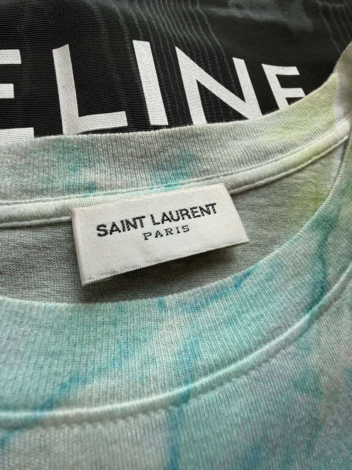 Saint Laurent Paris SS16 Saint Laurent surf sound Hedi tie dye t shirt grail M Size US M / EU 48-50 / 2 - 17 Thumbnail