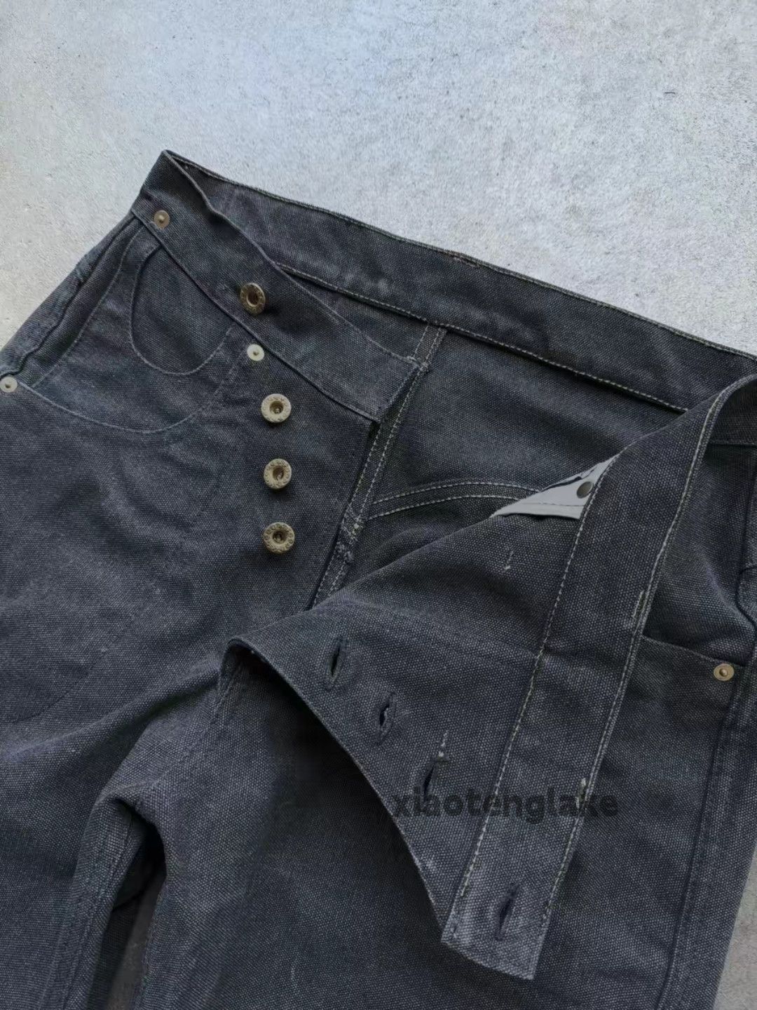 Vintage ltx Balenciaga vetements style baggy carpenter opium pants Size US 32 / EU 48 - 2 Thumbnail