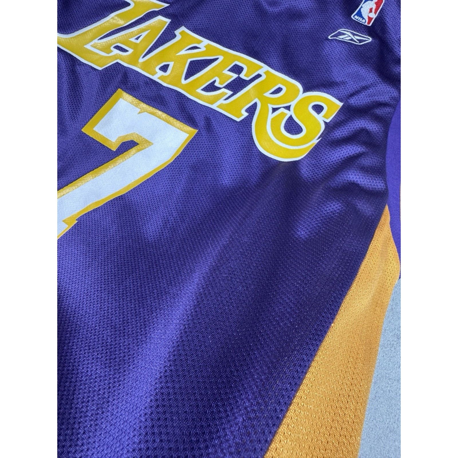 Reebok Reebok Los Angeles Lakers Lamar Odom Jersey Size M Purple Size US M / EU 48-50 / 2 - 10 Thumbnail