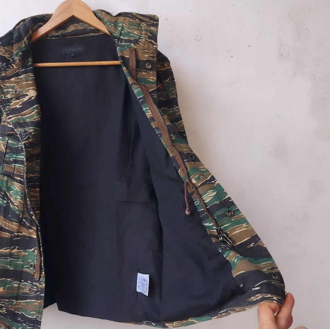 In The Attic × Japanese Brand Japanese Brand In The Attic Camo Tiger Stripe Field Jacket Size US S / EU 44-46 / 1 - 7 Thumbnail