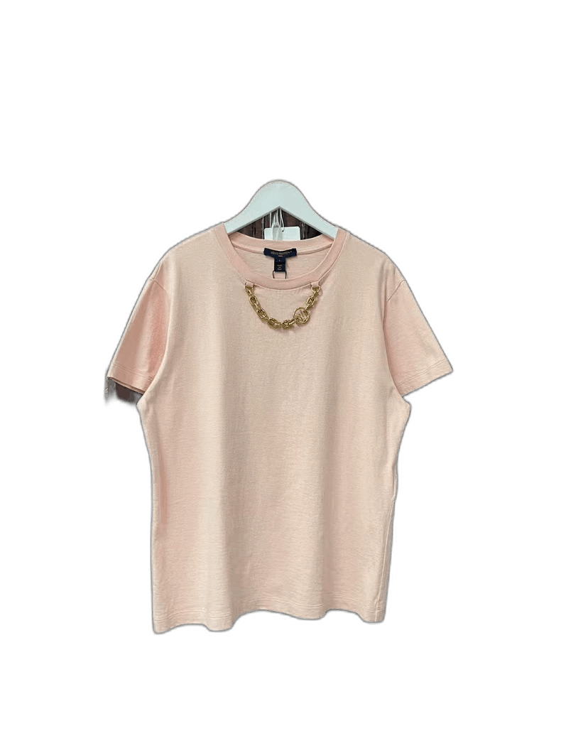 Louis Vuitton Louis Vuitton Pink Short Sleeve T-Shirt Size US L / EU 52-54 / 3 - 1 Thumbnail