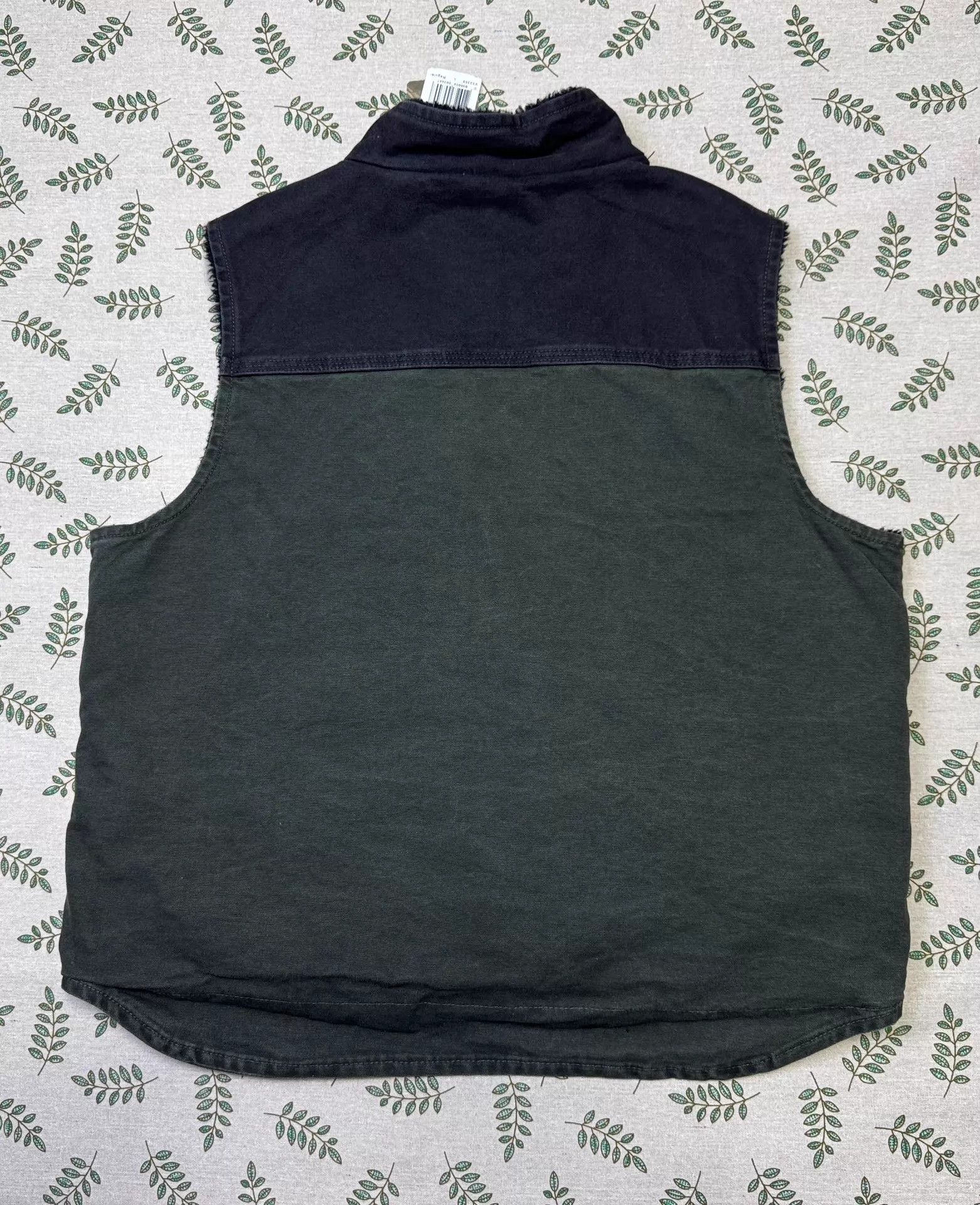 Carhartt Carhartt V33 Vintage Moss Green L Washed Vest Size US L / EU 52-54 / 3 - 3 Thumbnail