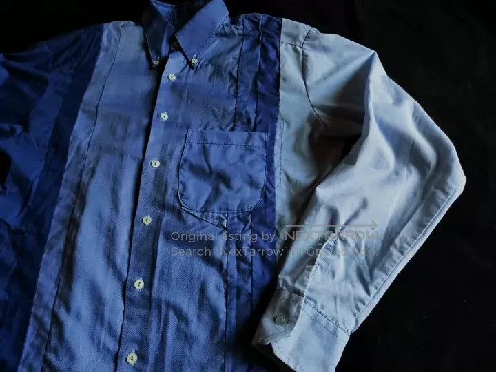 Needles Needles Striped patchwork long-sleeve shirt Size US S / EU 44-46 / 1 - 1 Thumbnail