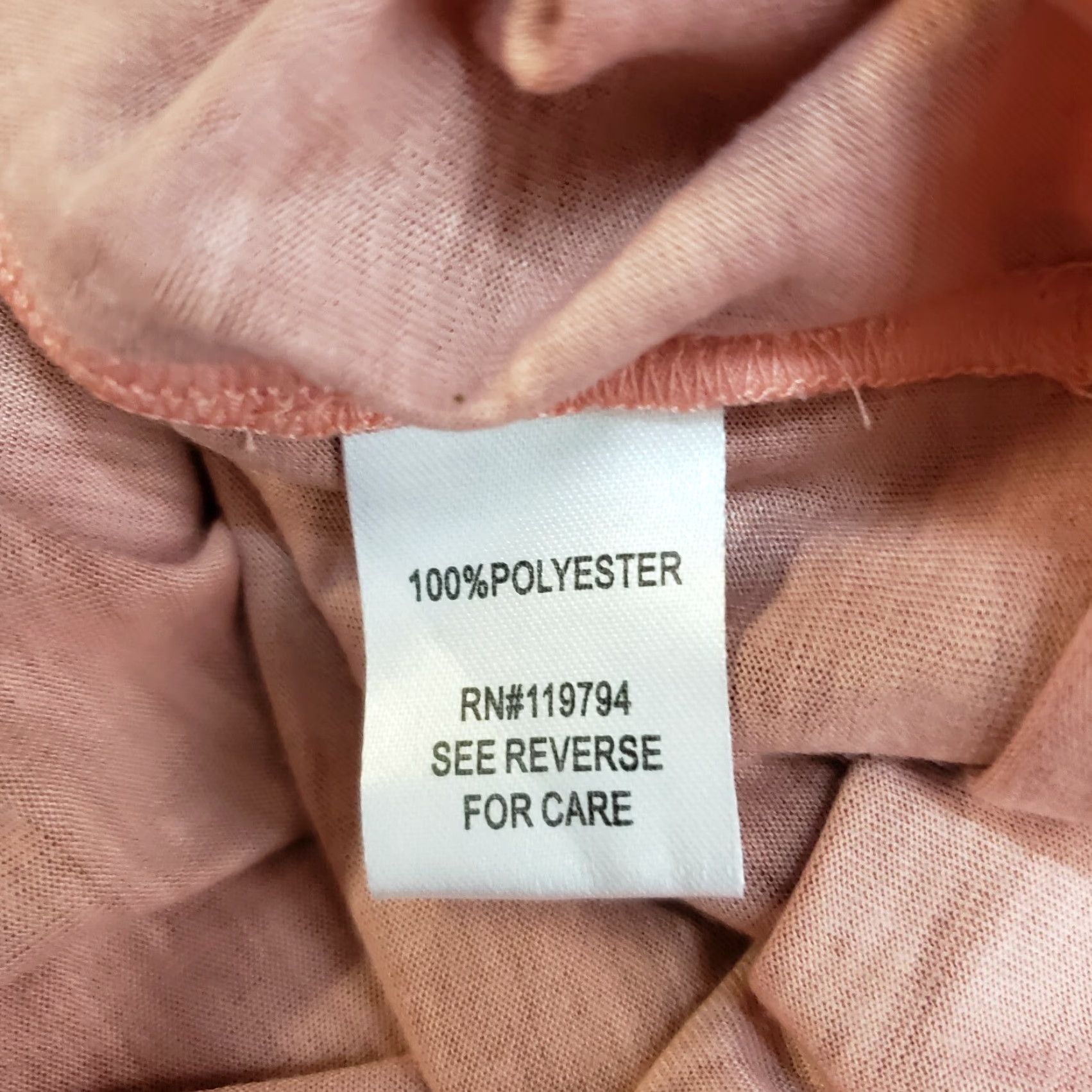 Vintage Unity Beach Womens Top XL Orange Scoop Neck Blouse Shirt, Women, Size XL, Orange, Butterfly, 90s? Size XL / US 12-14 / IT 48-50 - 4 Thumbnail