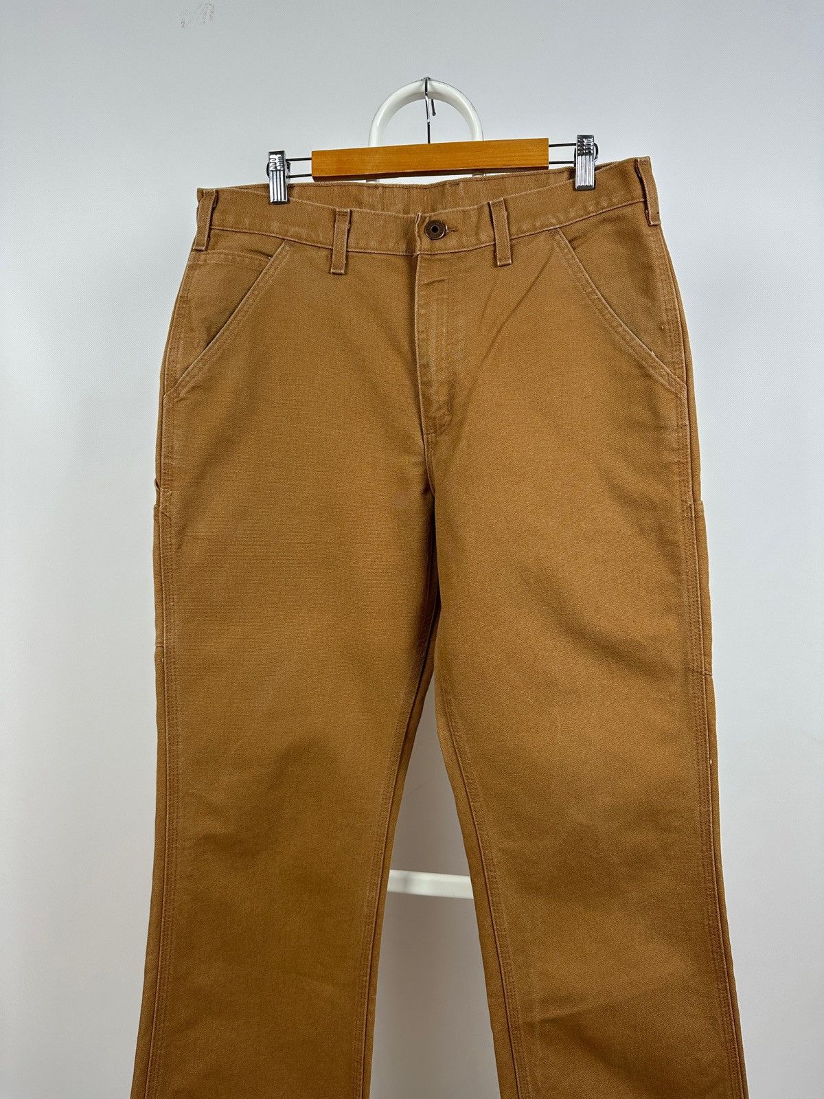 Carhartt Vintage Carhartt Single Knee Mustard Cargo Pants Size US 34 / EU 50 - 4 Thumbnail
