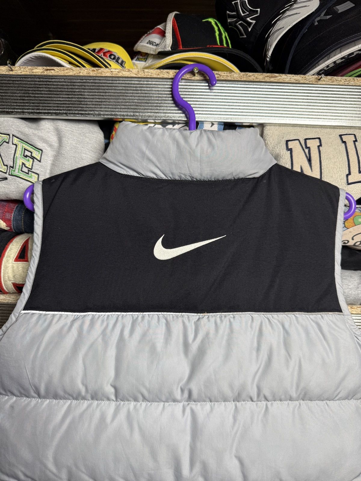 Nike × Vintage Men’s Nike Vintage Puffer Vest Size US XS / EU 42 / 0 - 10 Thumbnail