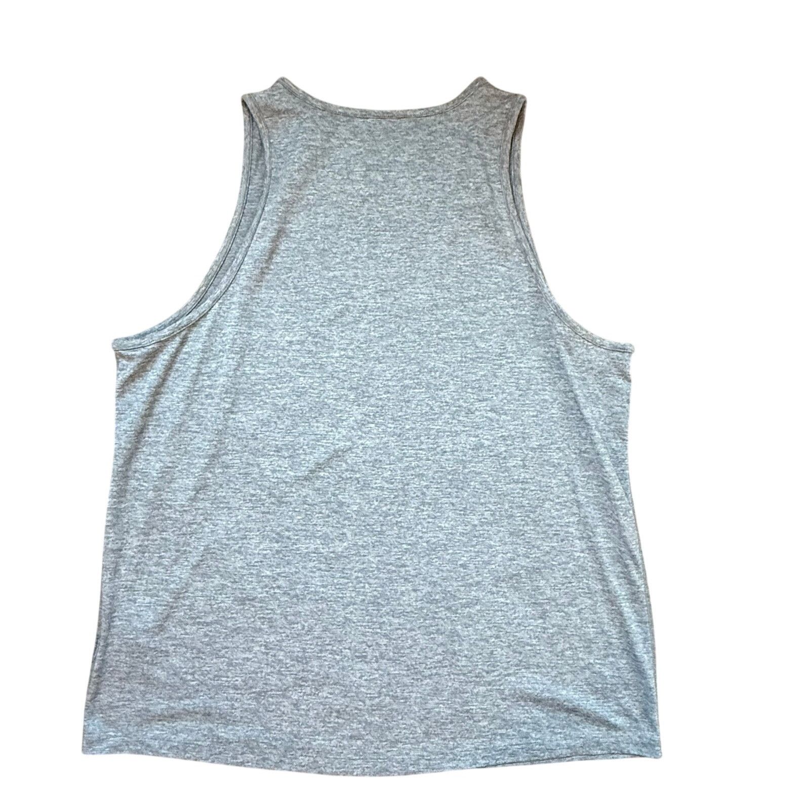 Nike Womens Nike Dri-FIT Sleeveless Tank Top - Size XL Gray Size XL / US 12-14 / IT 48-50 - 3 Thumbnail