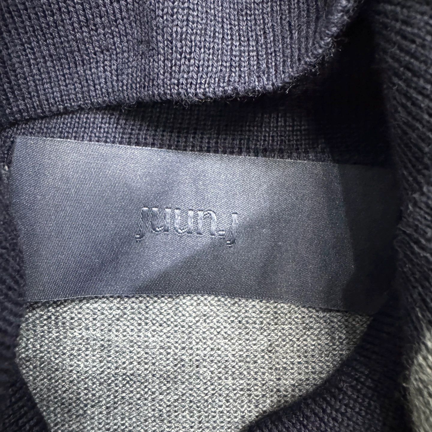 Juun.J juun.j double-collar wool knit sweater 48 99 new Size US M / EU 48-50 / 2 - 2 Thumbnail