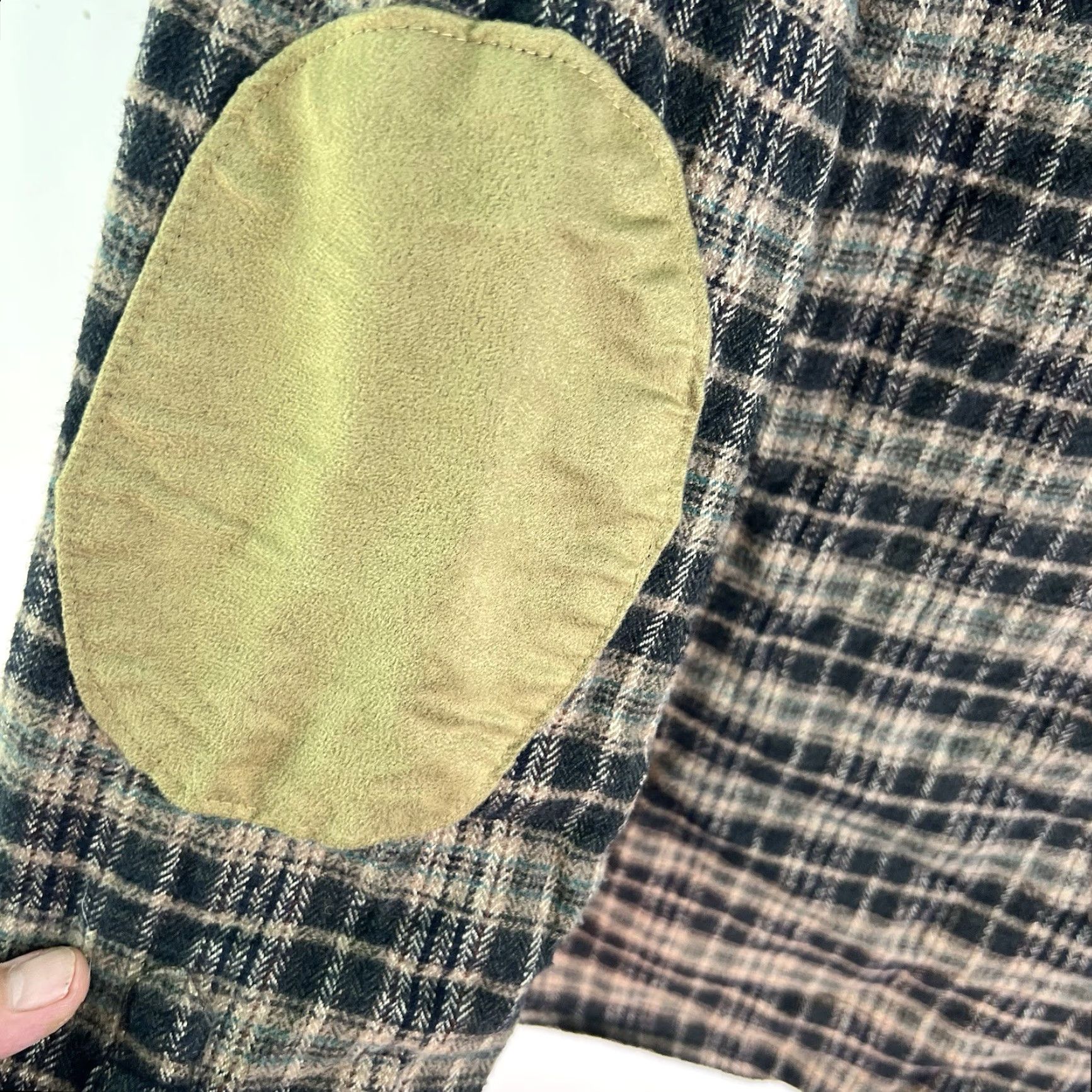 Vintage Woolrich Shirt Mens Plaid Flannel Shooting Patch 2XL Tan/Black Size US XXL / EU 58 / 5 - 7 Thumbnail