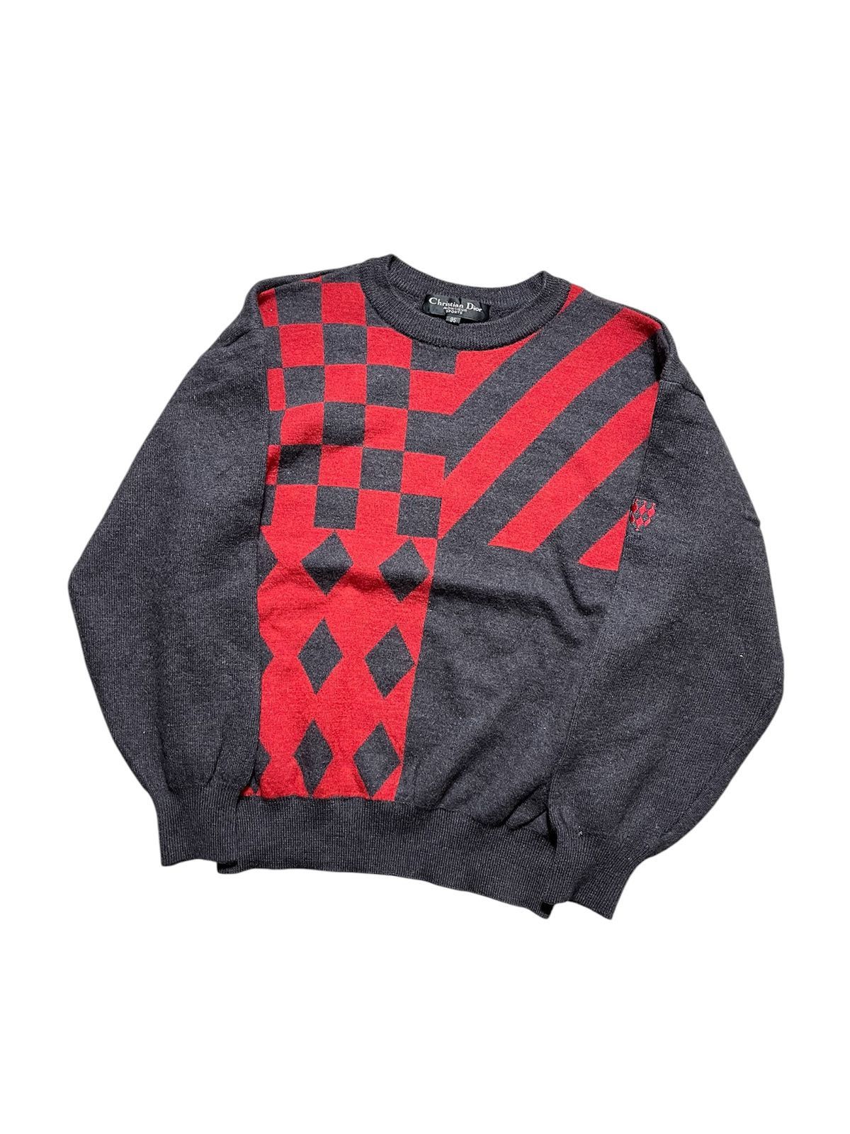 Christian Dior Monsieur 90s Archieve Christian Dior Knitted Sweatershir Size US M / EU 48-50 / 2 - 5 Thumbnail