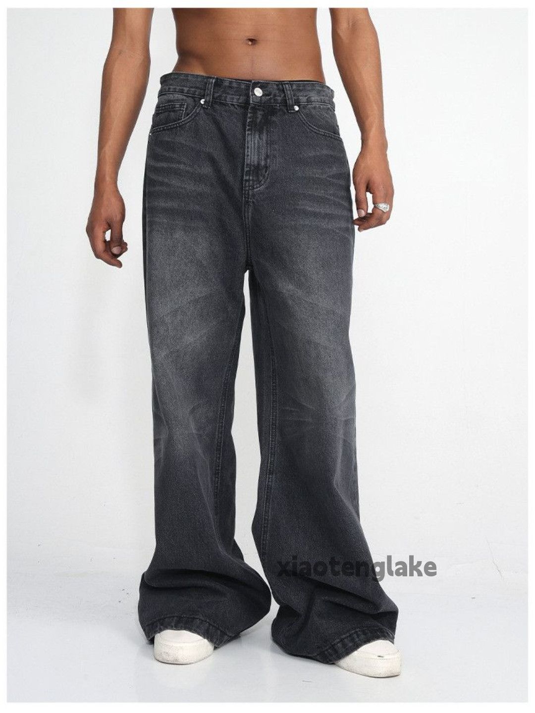Jean × Vintage washed faded cleanfit yuppie bootcut flared y2k jeans Size US 32 / EU 48 - 2 Thumbnail
